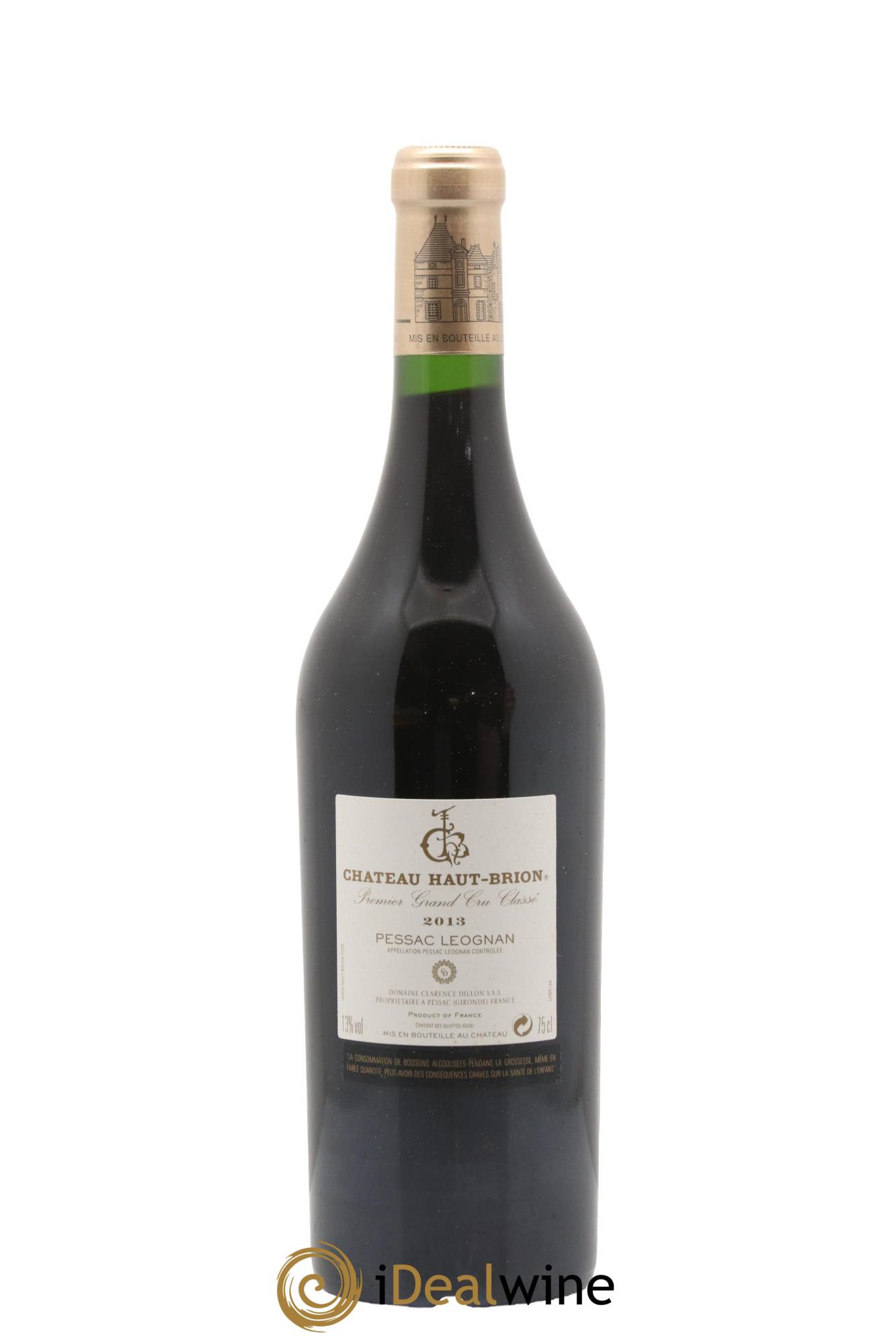 Château Haut Brion 1er Grand Cru Classé 2013 - Lotto di 1 bottiglia - 1
