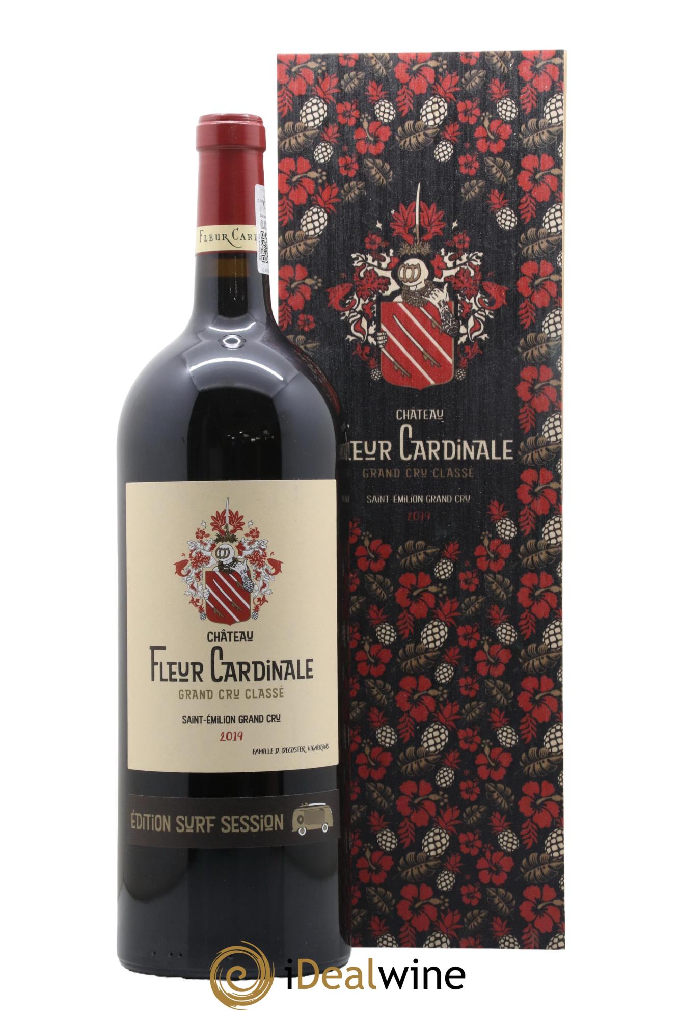 Château Fleur Cardinale - Edition Collector Surf Session 2019 - Lot de 1 magnum - 0
