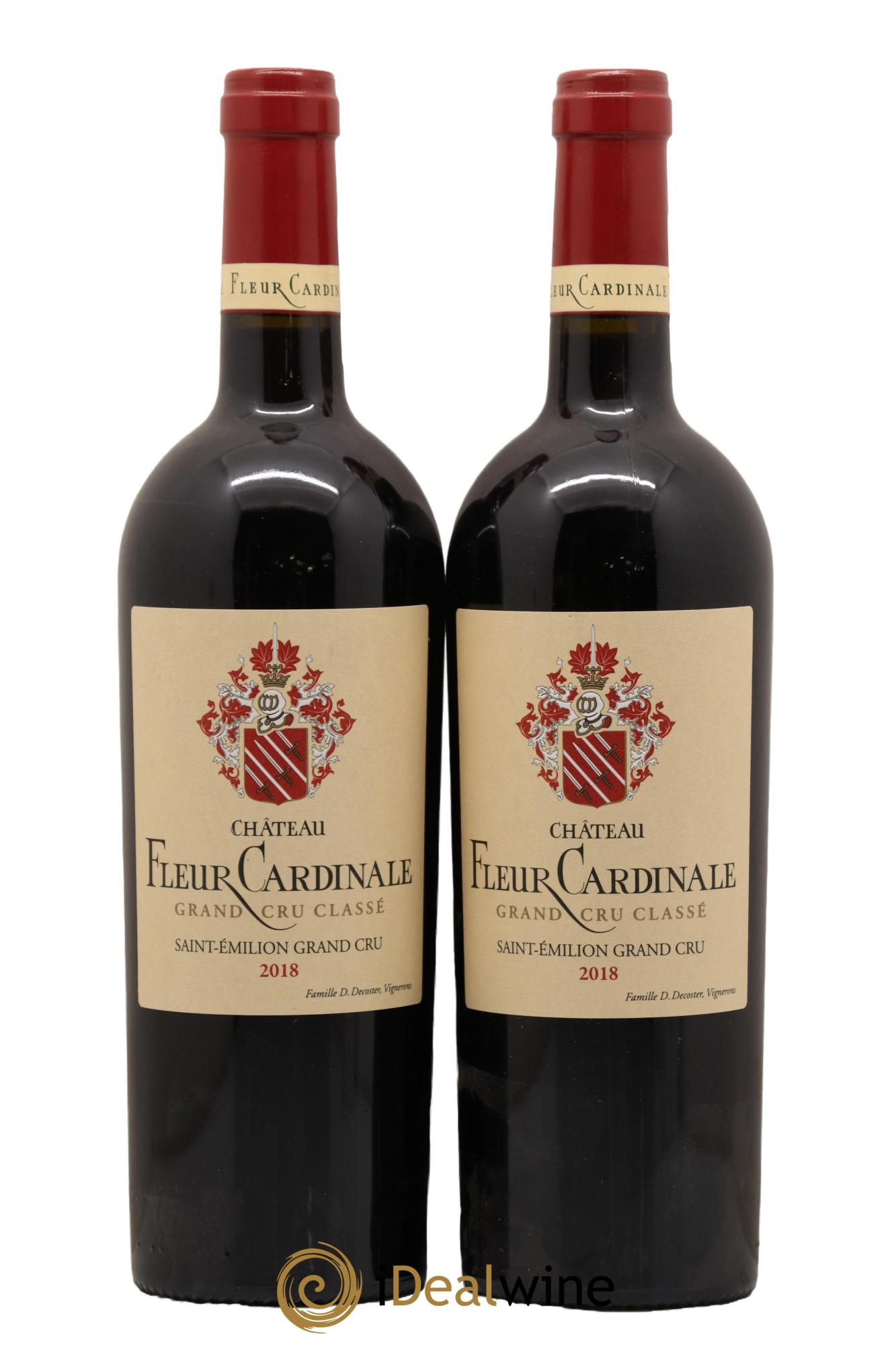 Château Fleur Cardinale Grand Cru Classé 2018 - Lot de 2 bouteilles - 0