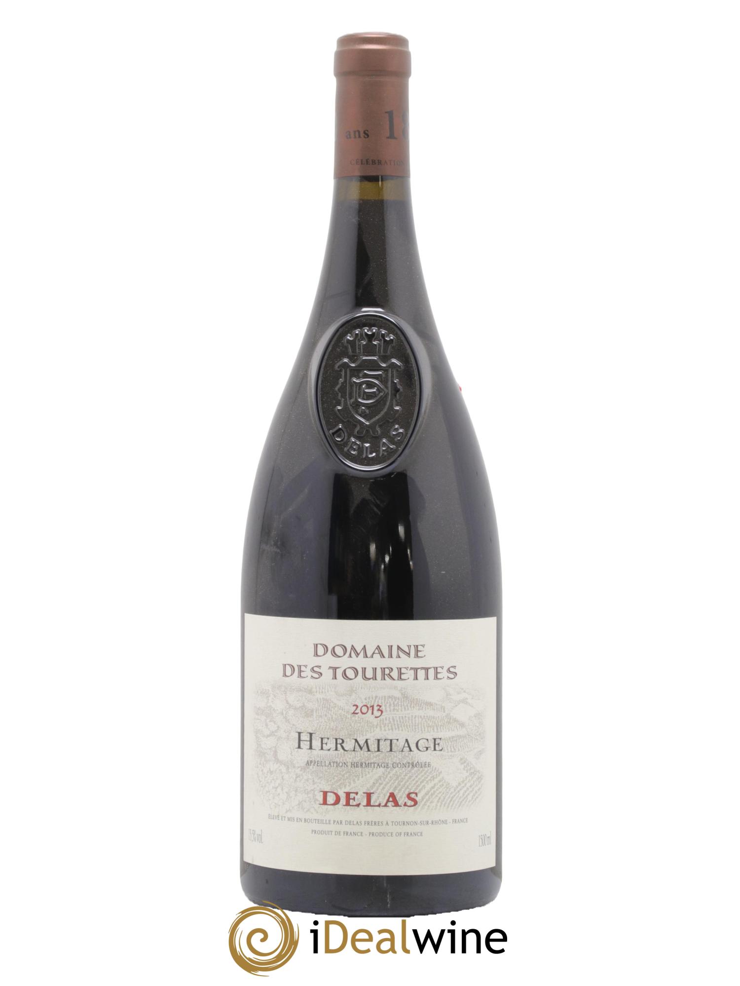 Hermitage Domaine des Tourettes Delas Frères 2013 - Lotto di 1 magnum - 0