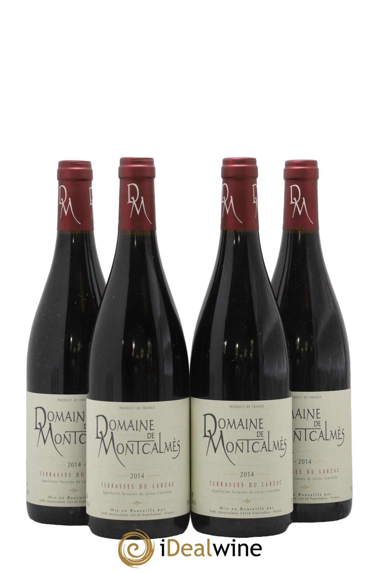 Coteaux du Languedoc Domaine de Montcalmès Frédéric Pourtalié 2014 - Lotto di 4 bottiglie - 0
