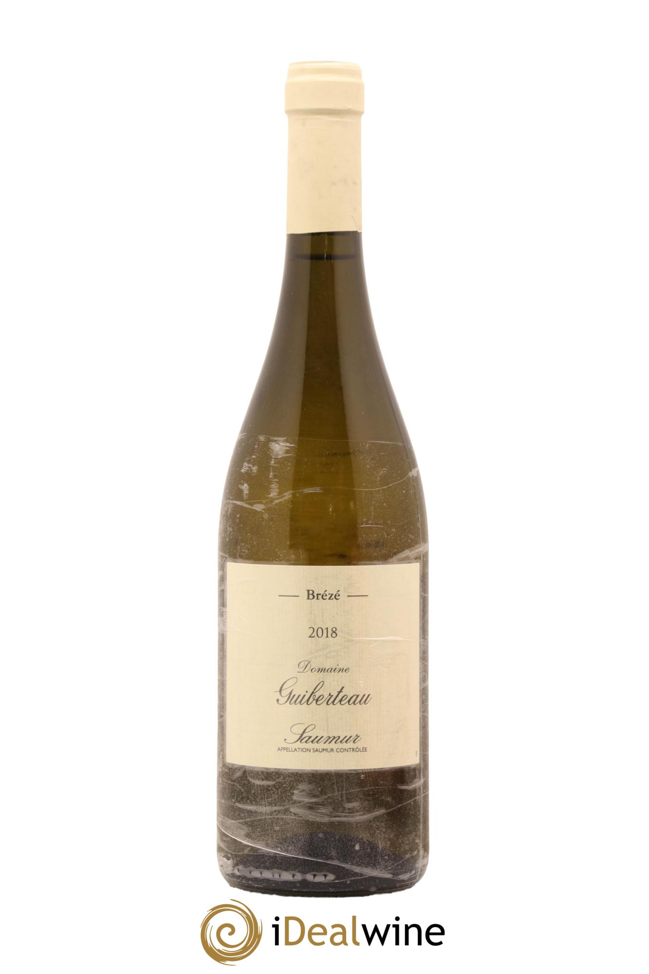 Saumur Brézé Domaine Guiberteau 2018 - Lot de 1 bouteille - 0