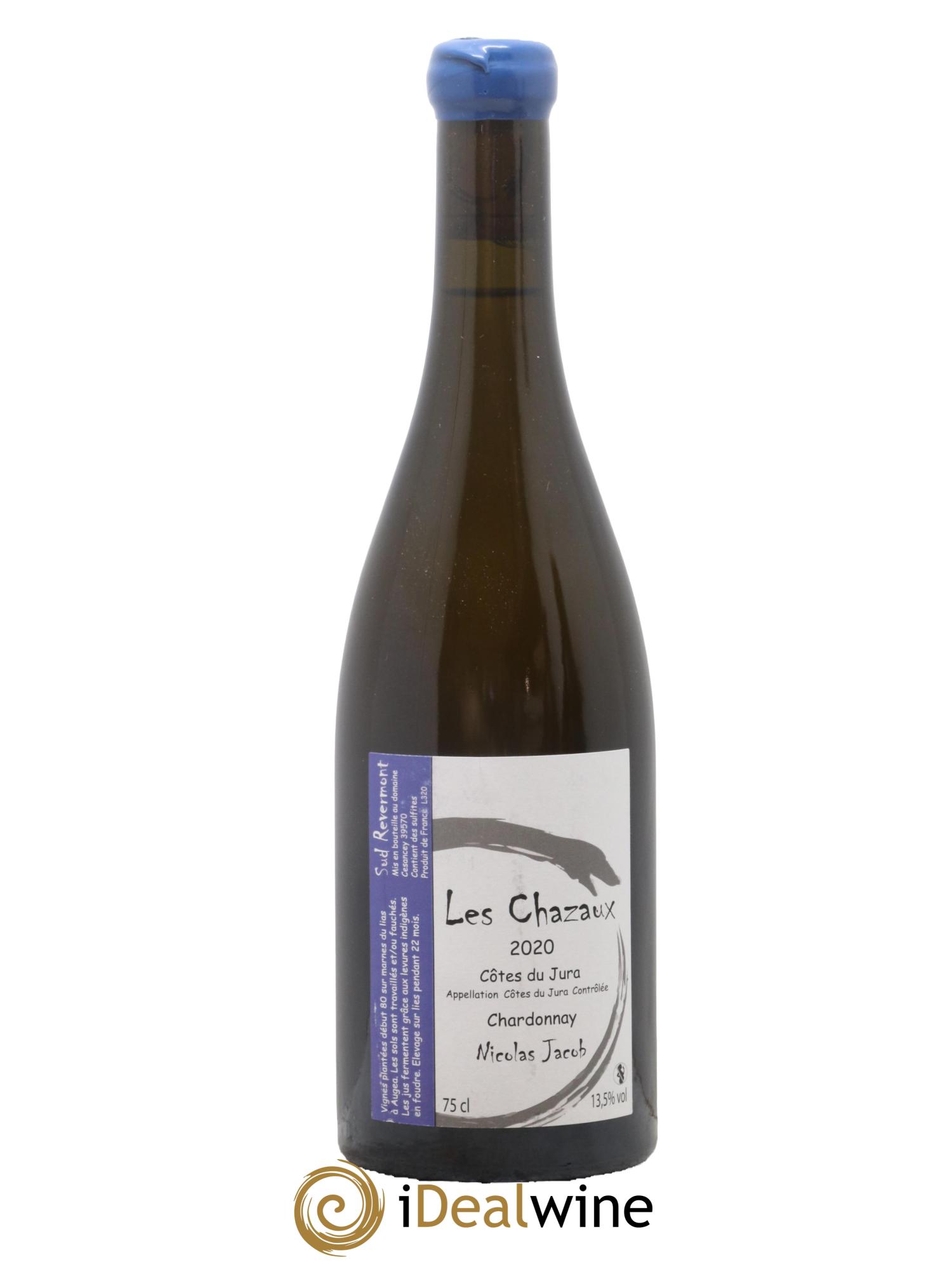 Côtes du Jura Chardonnay Les Chazaux Nicolas Jacob 2020 - Lot de 1 bouteille - 0