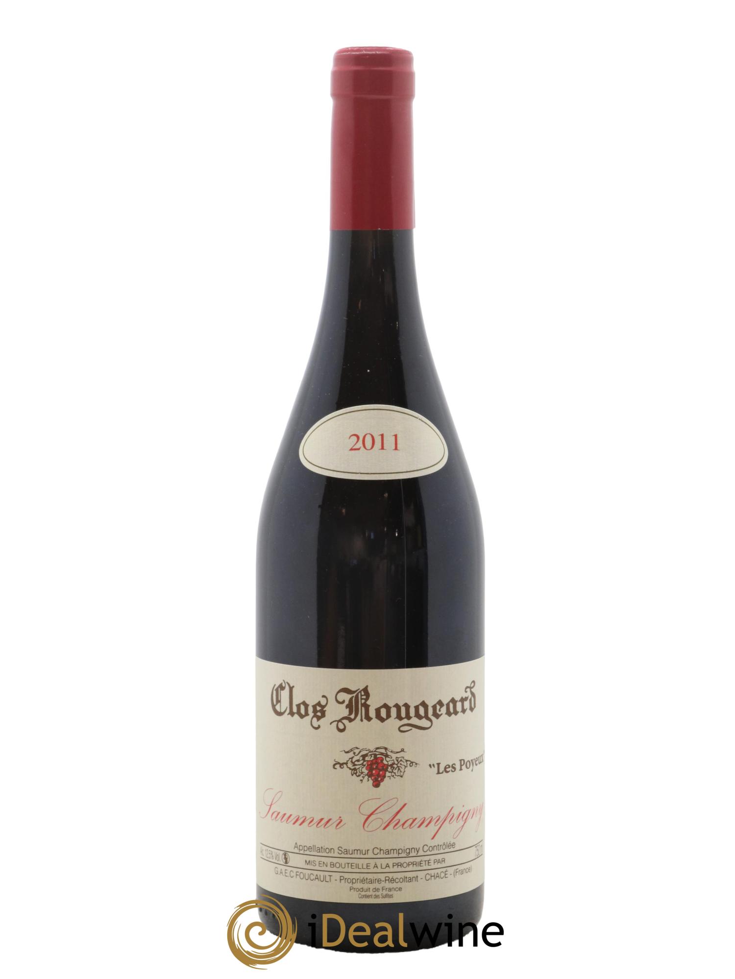 Saumur-Champigny Les Poyeux Clos Rougeard 2011 - Lot de 1 bouteille - 0