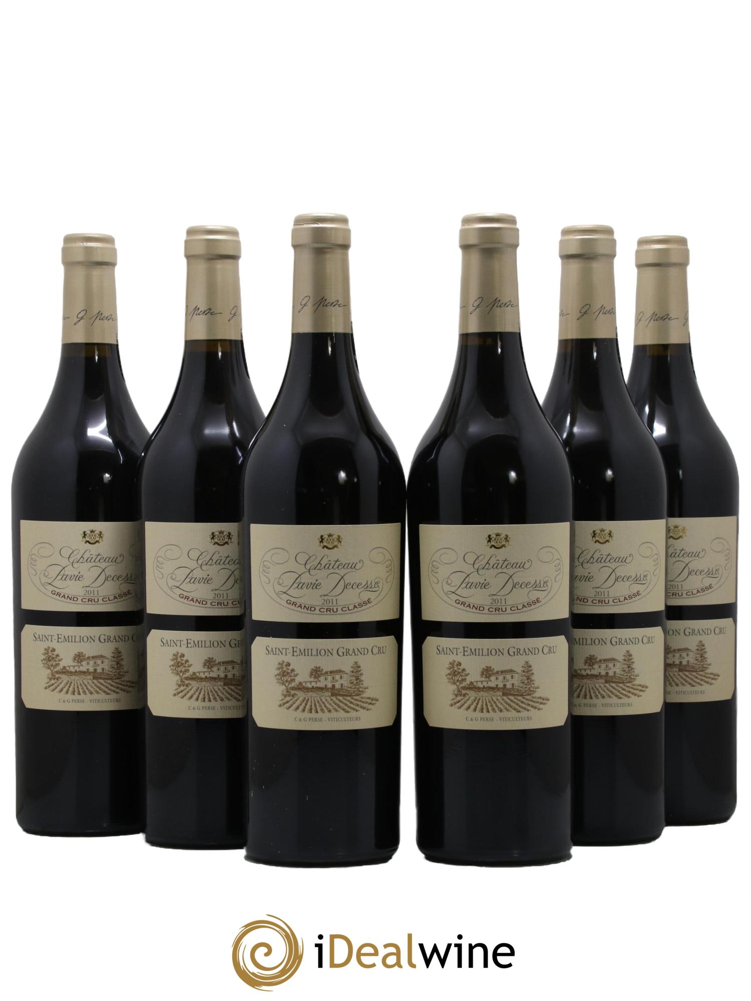 Château Pavie Decesse Grand Cru Classé 2011 - Lot de 6 bouteilles - 0