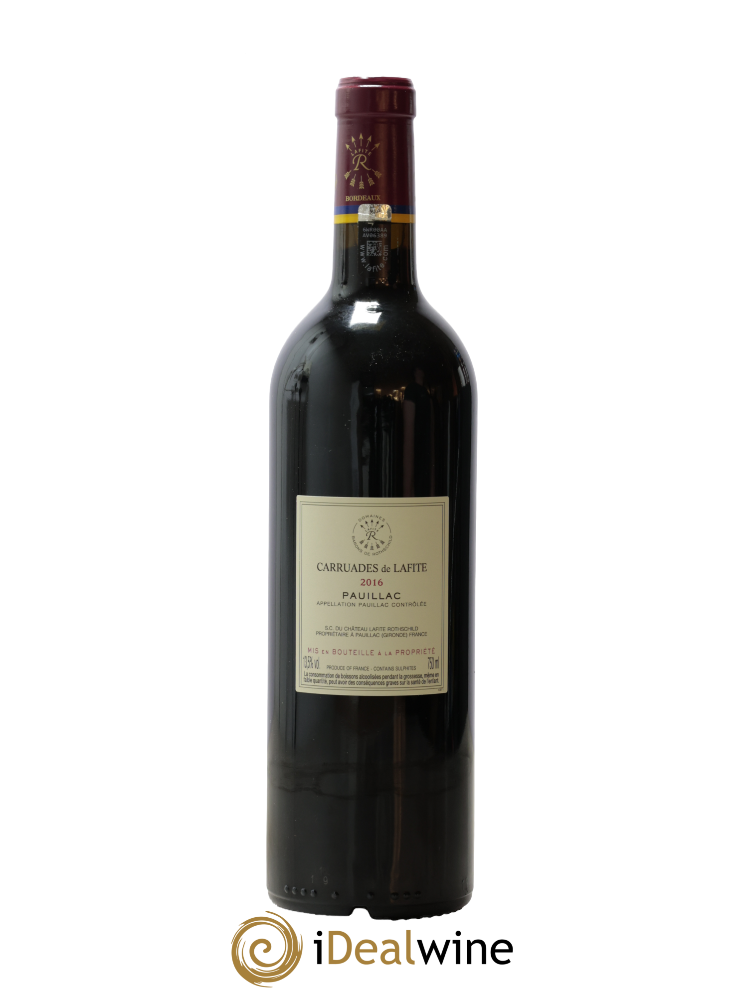 Carruades de Lafite Rothschild Second Vin 2016 - Lot de 1 bouteille - 1