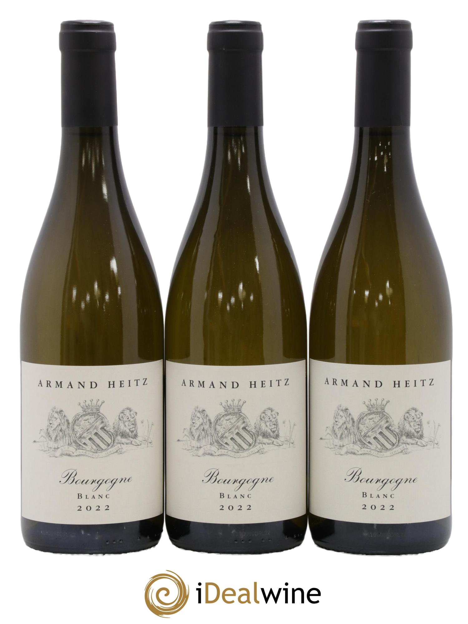 Bourgogne Chardonnay Armand Heitz 2022 - Lot de 3 bouteilles - 0