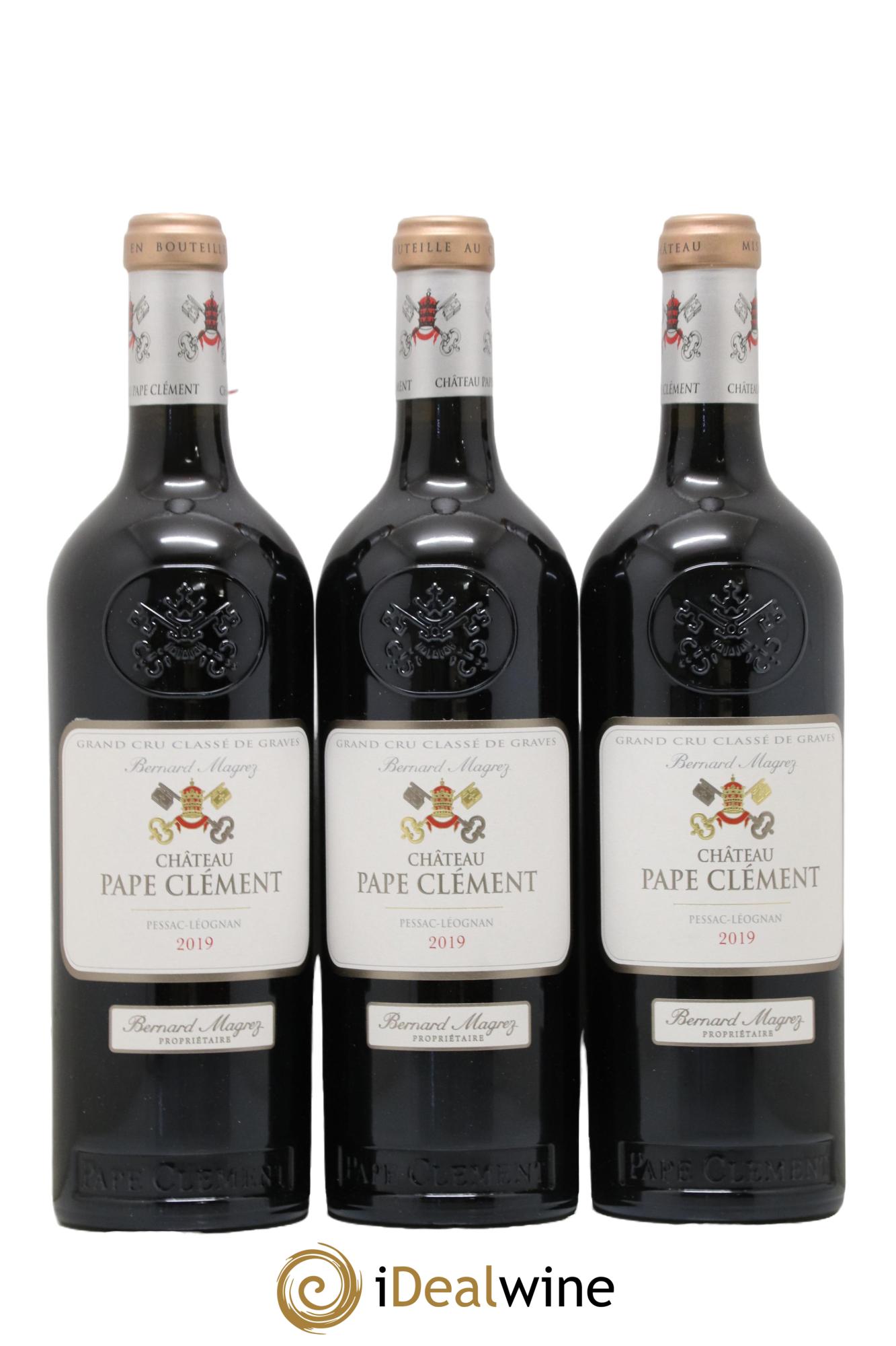 Château Pape Clément Cru Classé de Graves 2019 - Lot de 3 bouteilles - 0