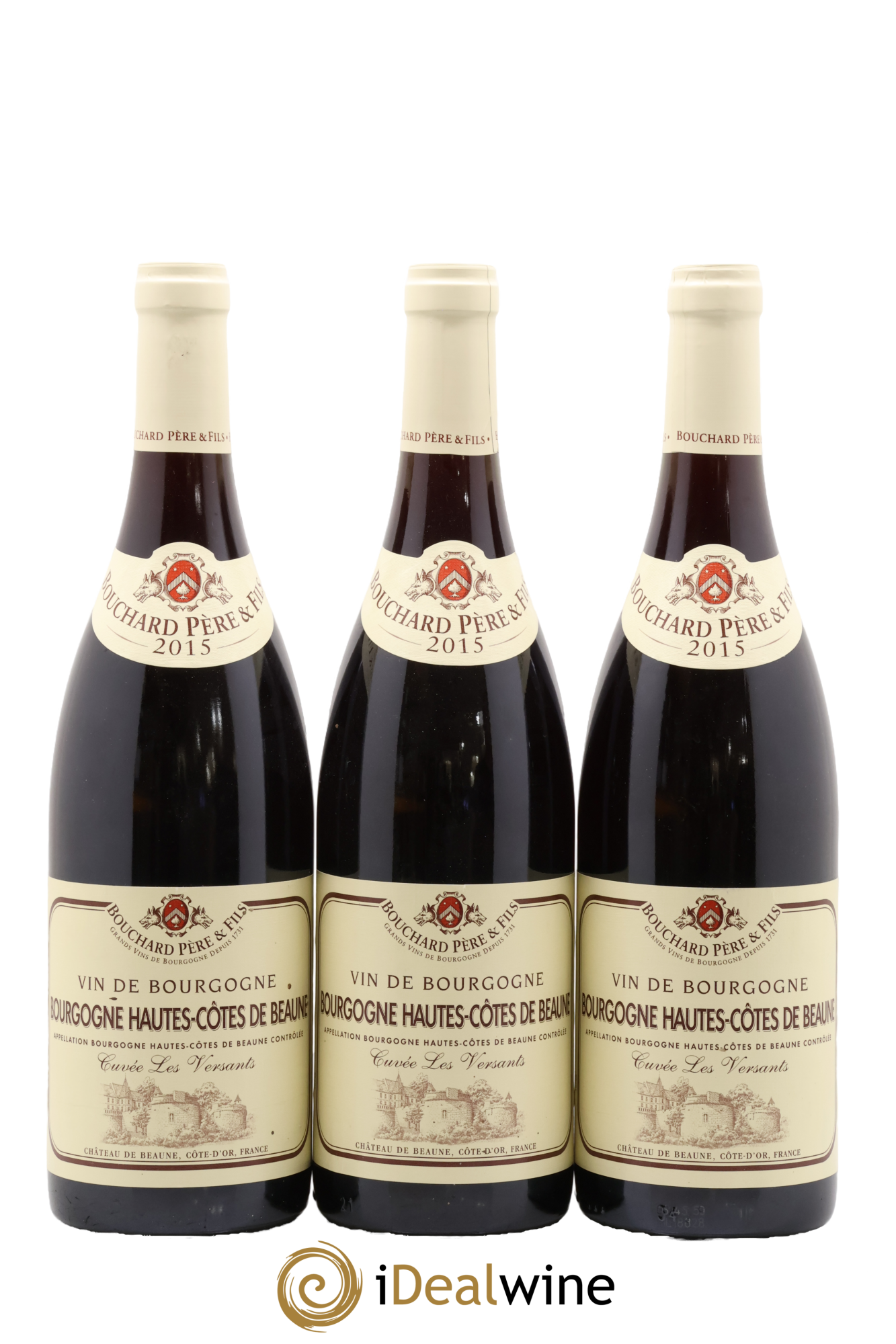 Hautes-Côtes de Beaune Cuvée Les Versants Bouchard Père & Fils 2015 - Posten von 3 Flaschen - 0