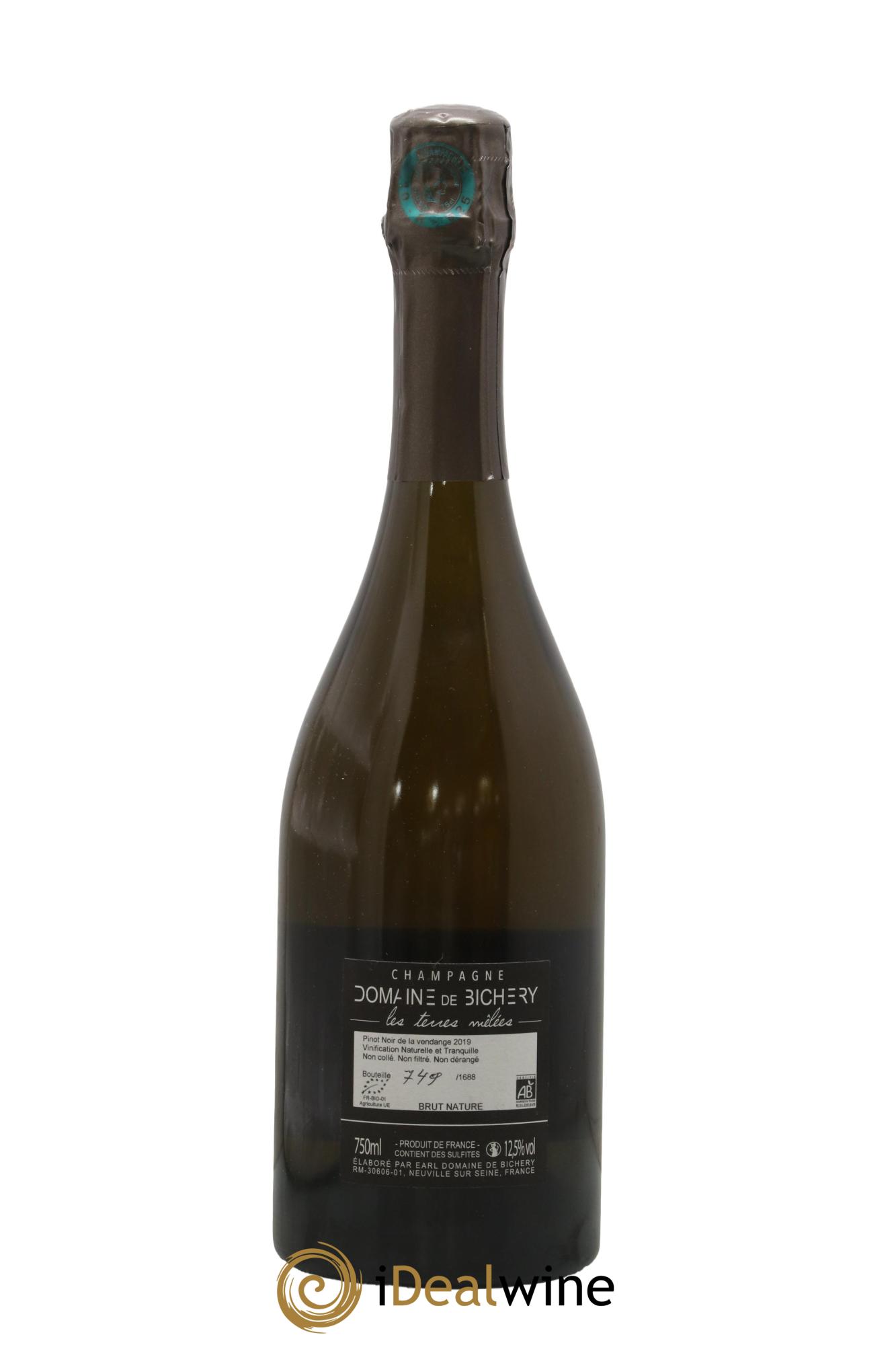 Terres mêlées De Bichery - Lot de 1 bouteille - 1