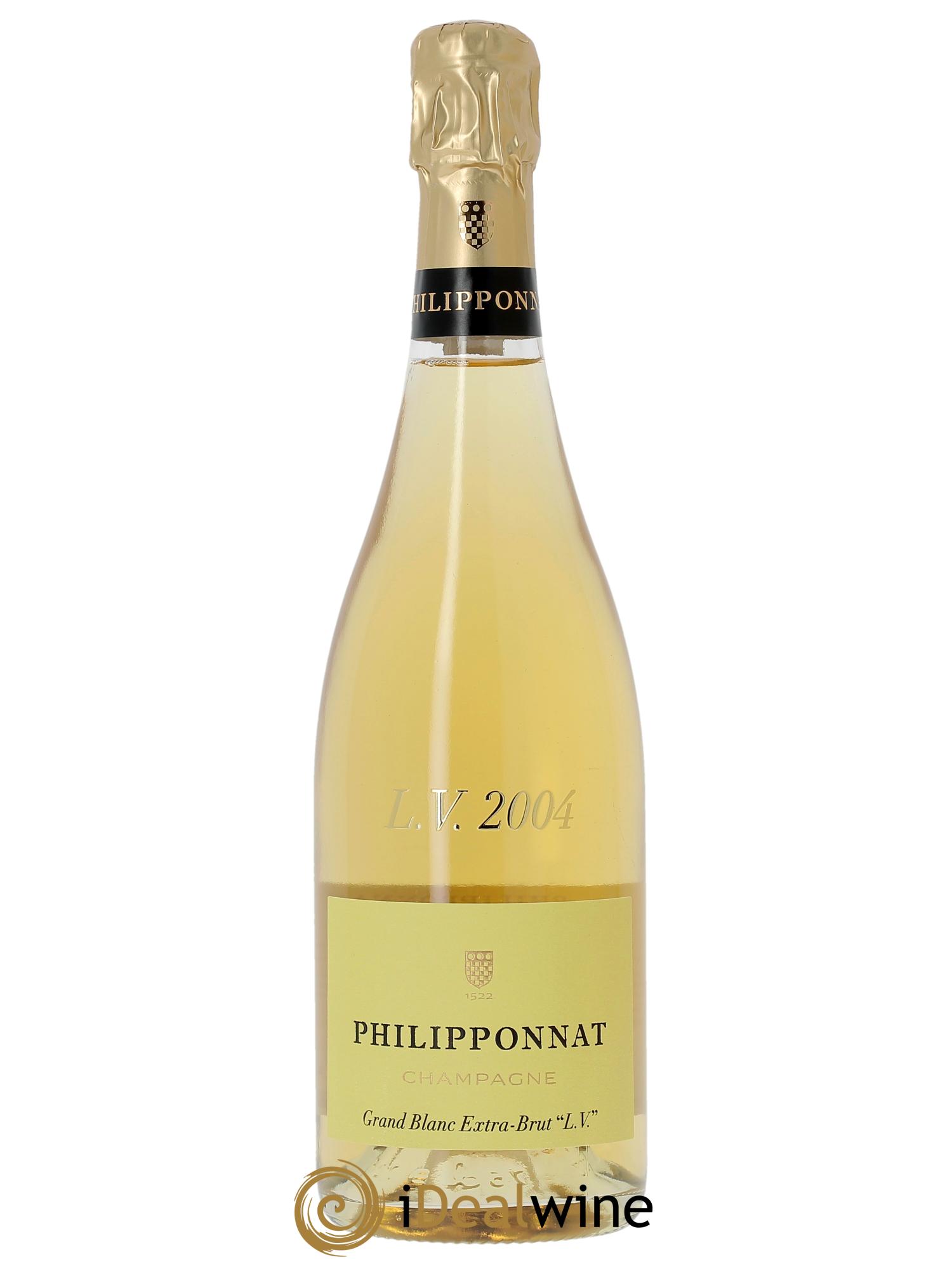 Grand Blanc Extra-Brut LV Philipponnat  2004 - Lot de 1 bouteille - 1