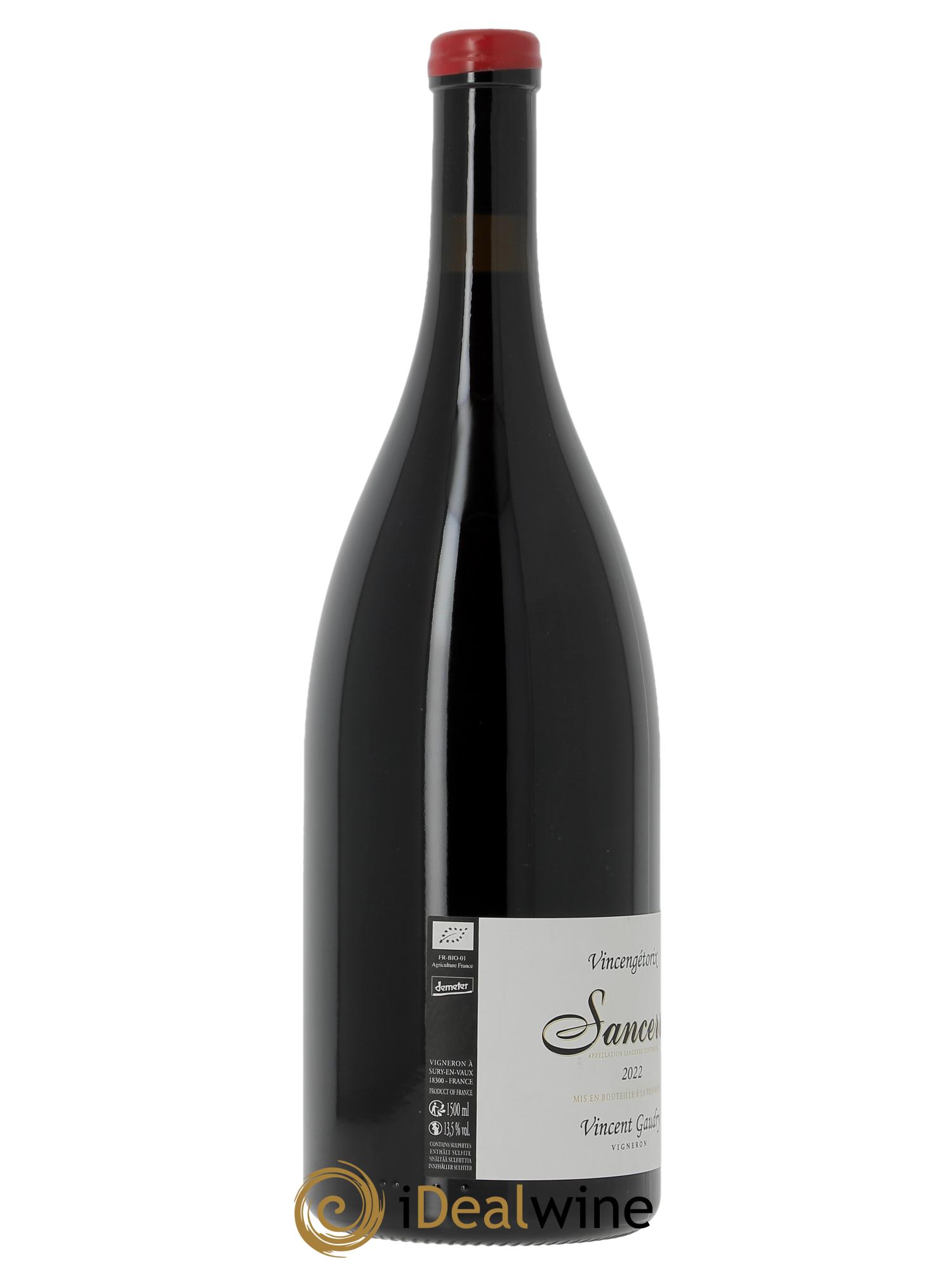 Sancerre Vincengetorix Vincent Gaudry  2022 - Lotto di 1 magnum - 1