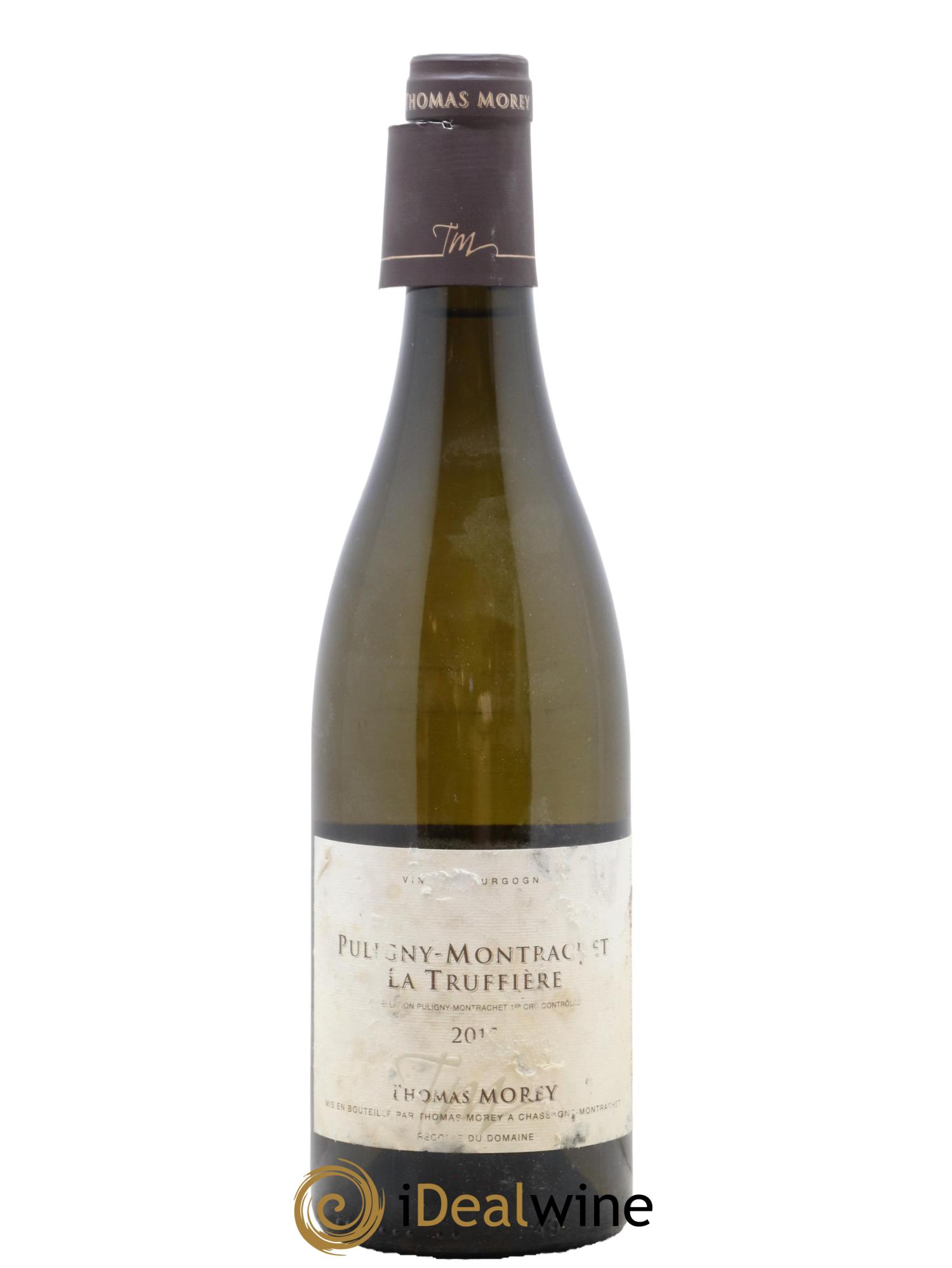 Puligny-Montrachet 1er Cru La Truffière Thomas Morey 2015 - Lot de 1 bouteille - 0