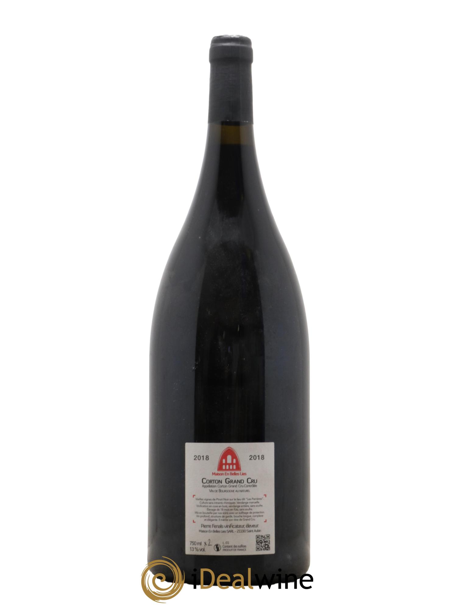 Corton Grand Cru Les Perrières Maison En Belles Lies 2018 - Lot de 1 magnum - 1