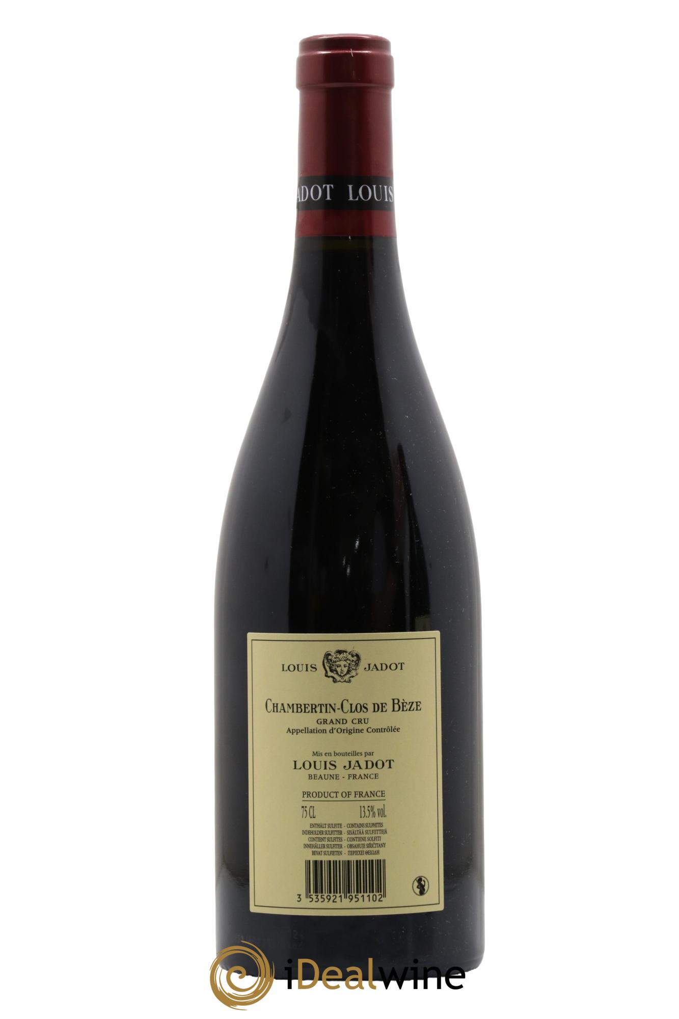 Chambertin Clos de Bèze Grand Cru Domaine Louis Jadot 2020 - Posten von 1 Flasche - 1