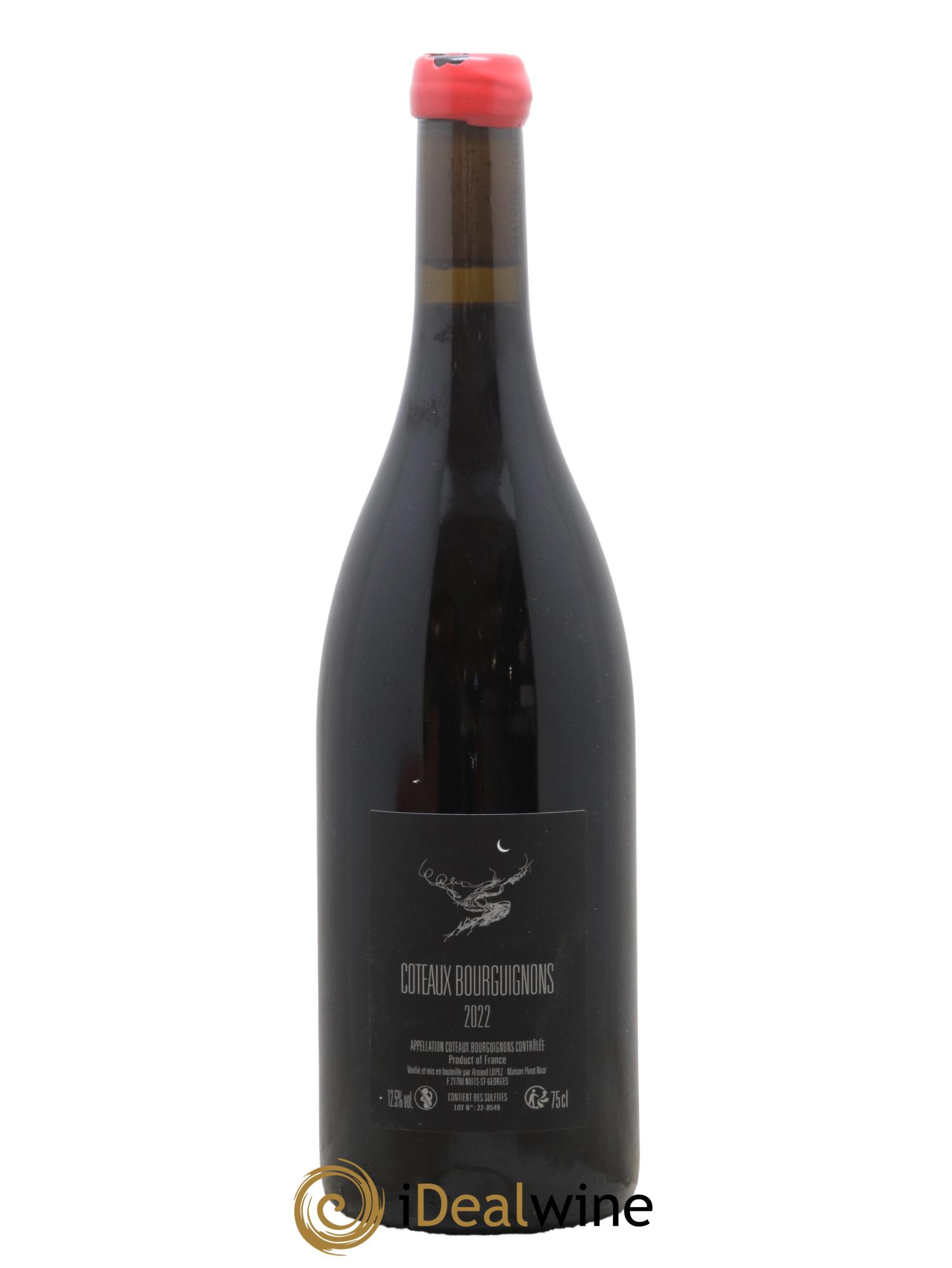 Coteaux Bourguignons Arnaud Lopez 2022 - Lot de 1 bouteille - 1