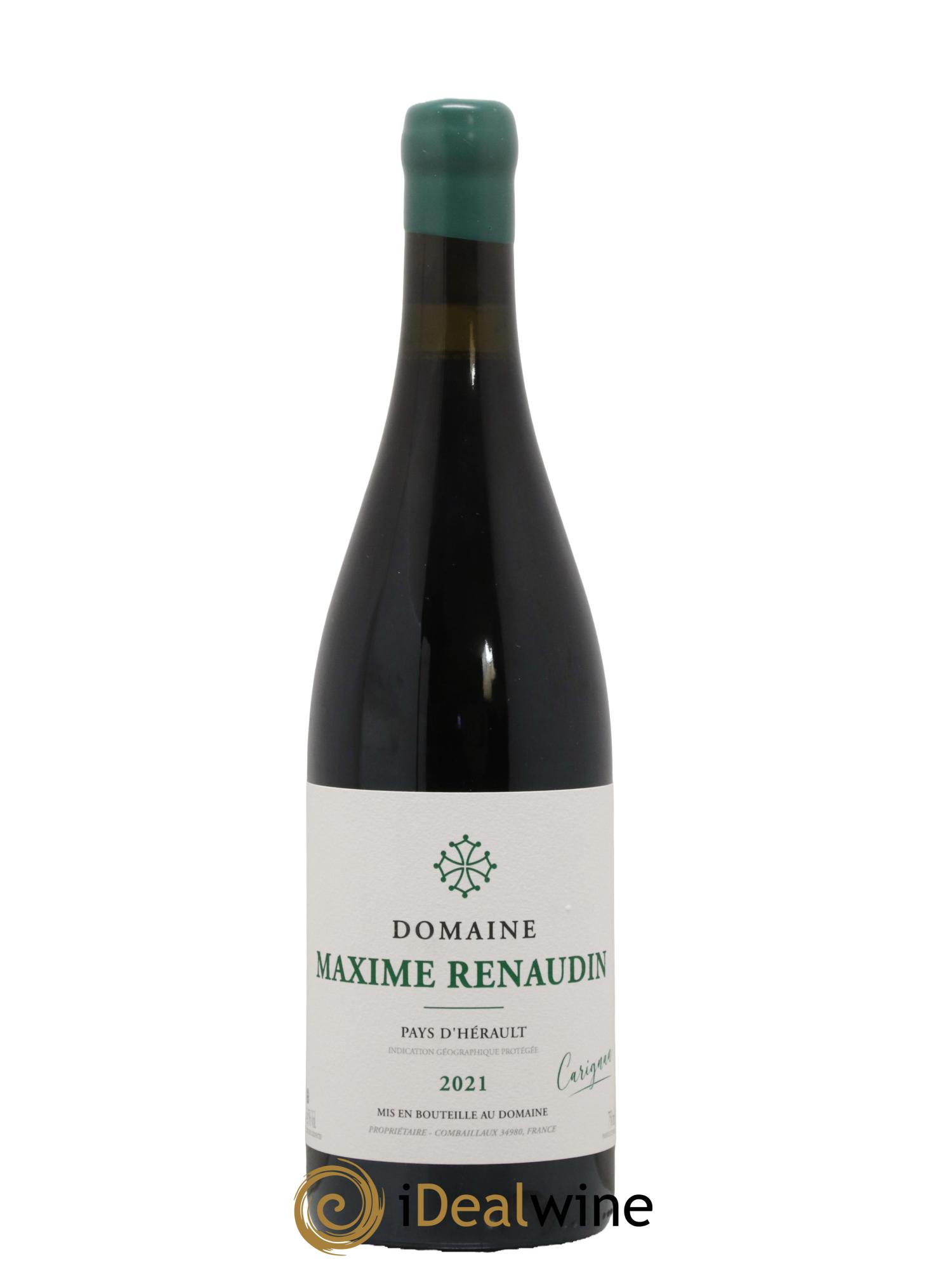 Pays d'Hérault Carignan Maxime Renaudin 2021 - Lot de 1 bouteille - 0