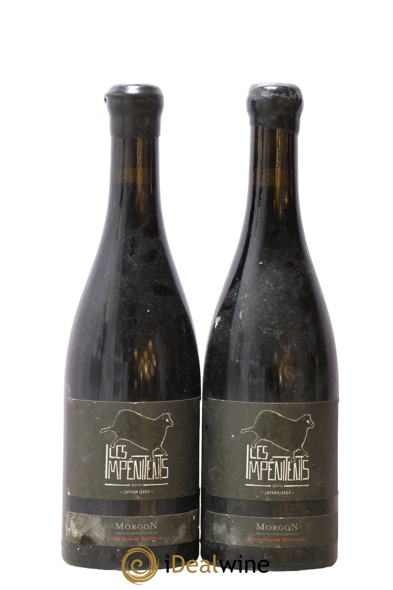 Morgon Javernières Les Impénitents Louis-Claude Desvignes 2010 - Lot de 2 bouteilles - 0