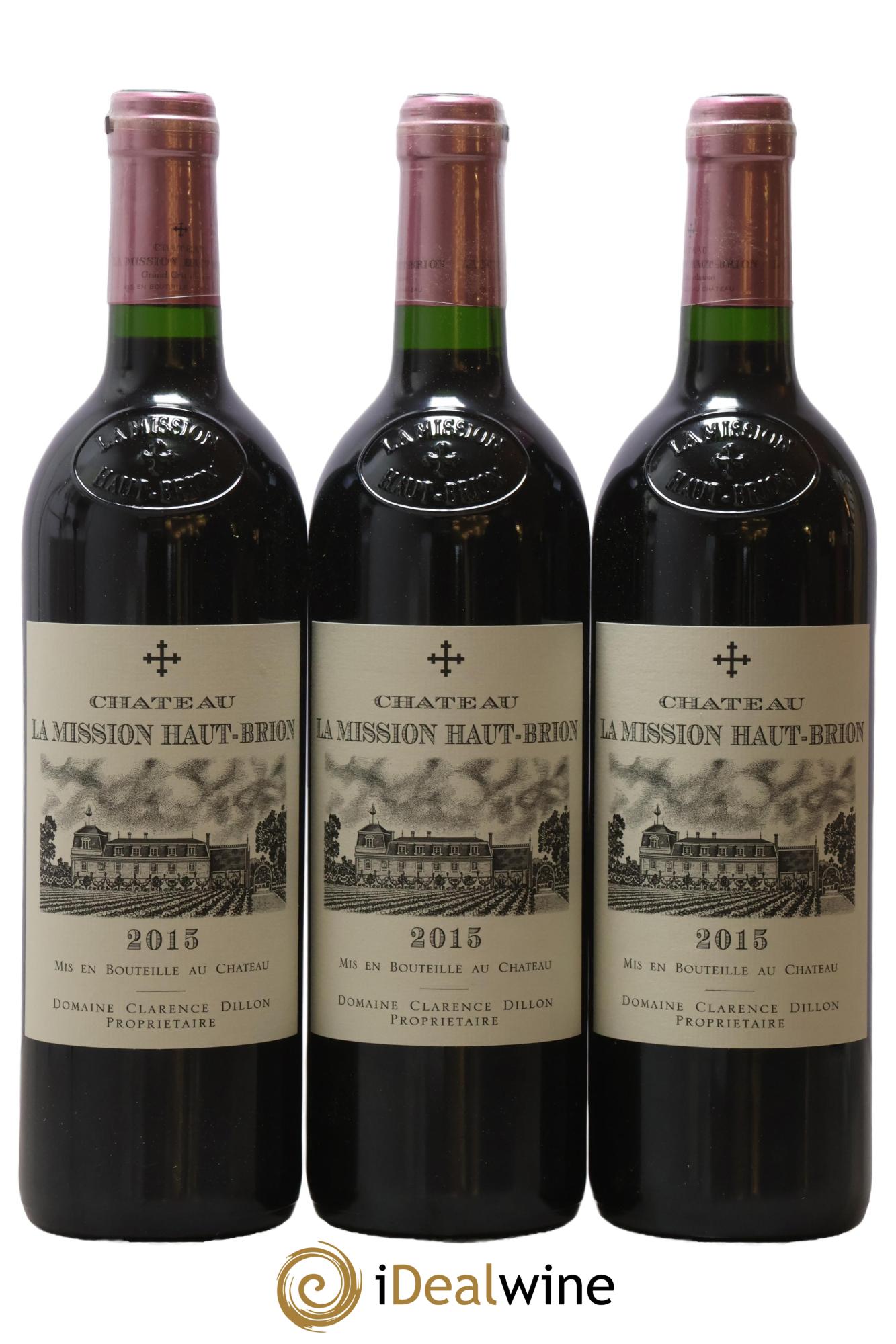 Château la Mission Haut-Brion Cru Classé de Graves 2015 - Lot de 6 bouteilles - 3