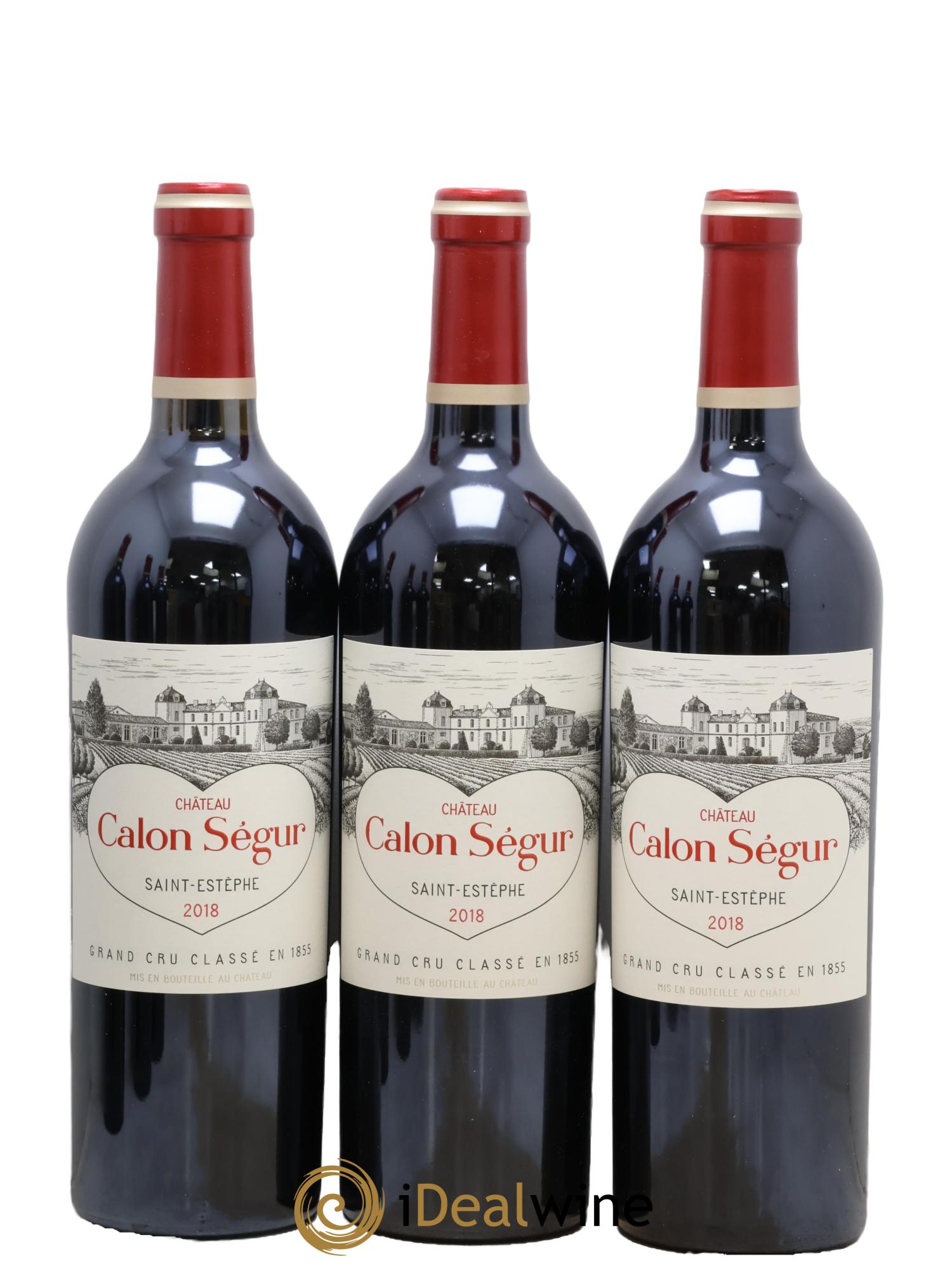 Château Calon Ségur 3ème Grand Cru Classé 2018 - Lot de 6 bouteilles - 1