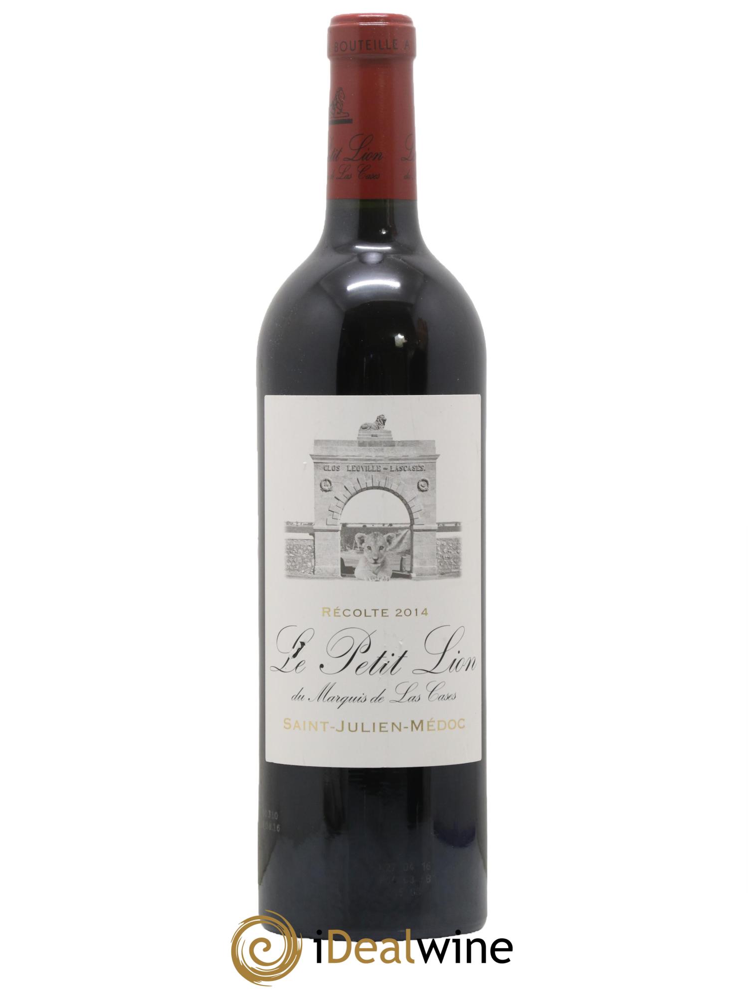 Le Petit Lion du Marquis de Las Cases Second Vin 2014 - Lot de 1 bouteille - 0