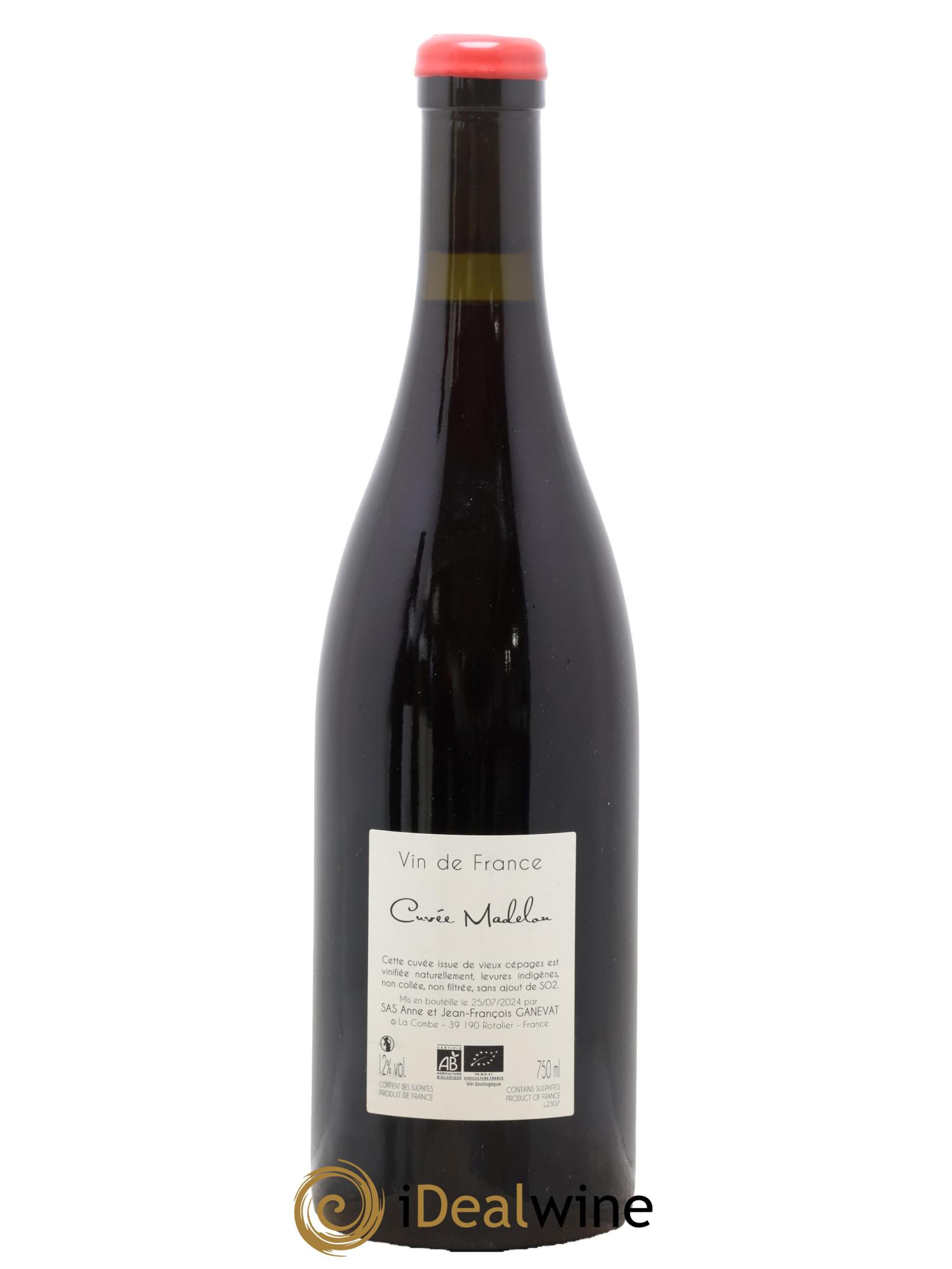 Vin de France Madelon Anne et Jean François Ganevat 2023 - Lot of 1 bottle - 1