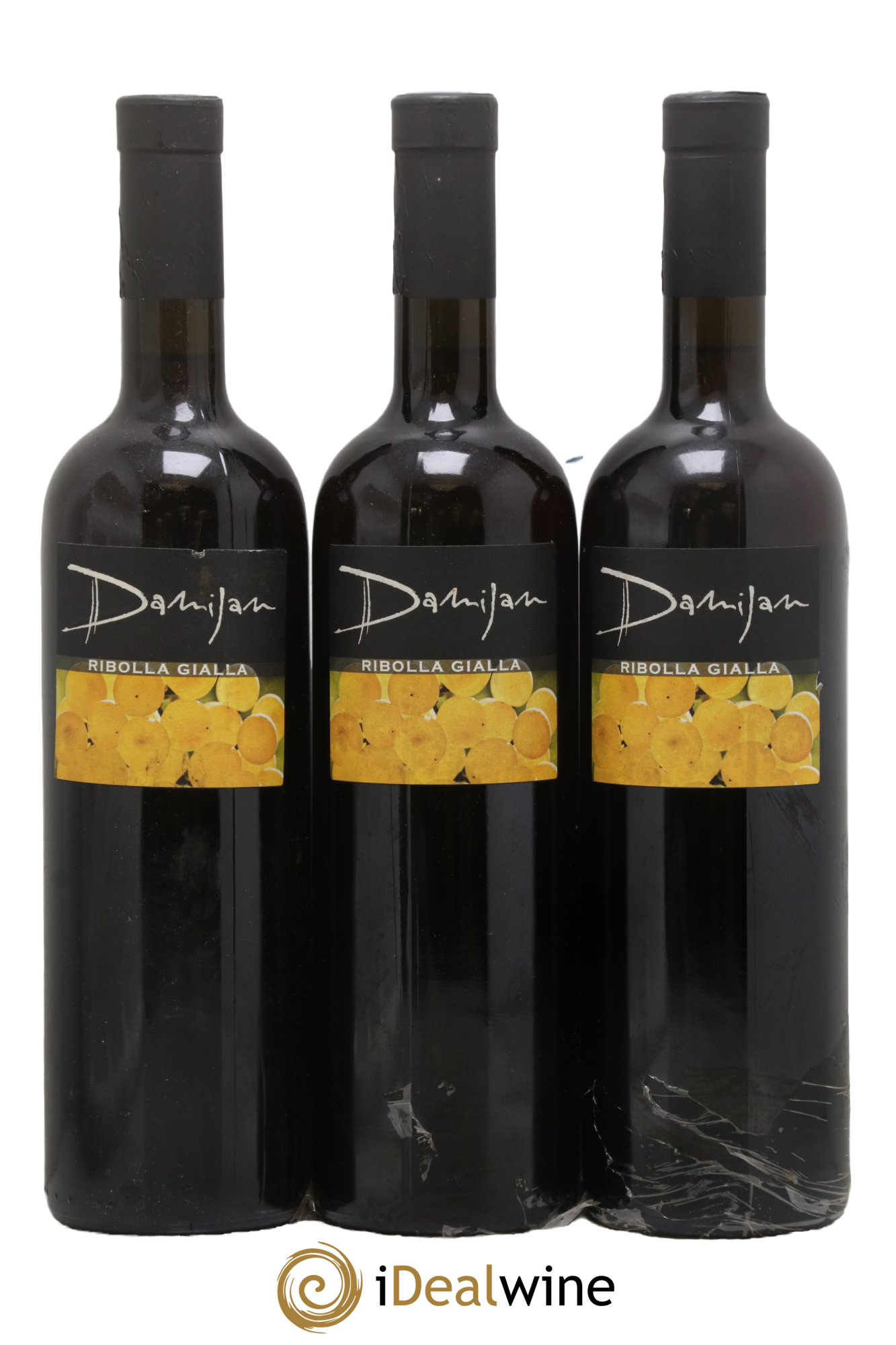 Venezia Giulia IGT Damijan Podversic Ribolla Gialla 2009 - Lot de 3 bouteilles - 0