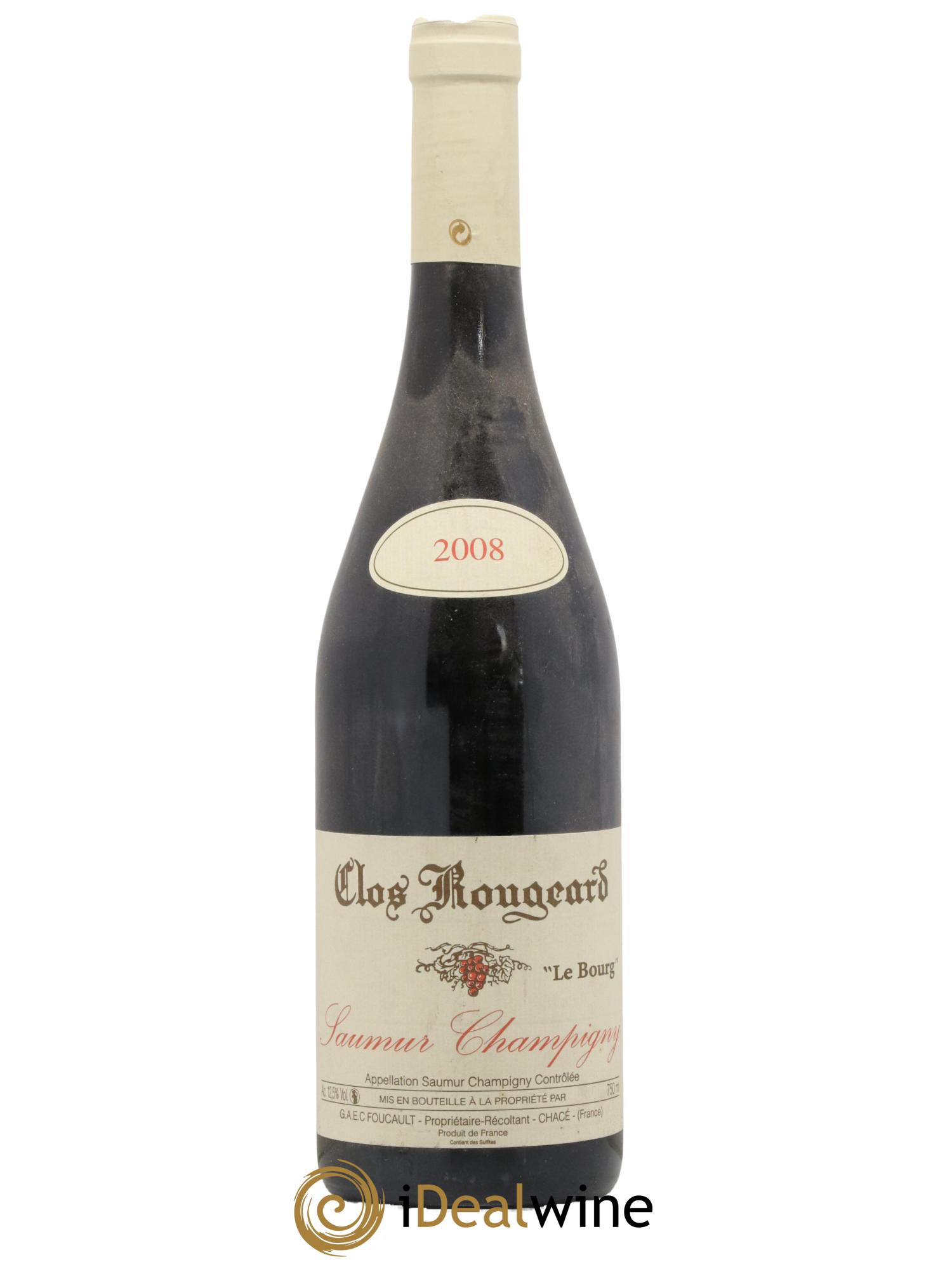 Saumur-Champigny Le Bourg Clos Rougeard 2008 - Posten von 1 Flasche - 0