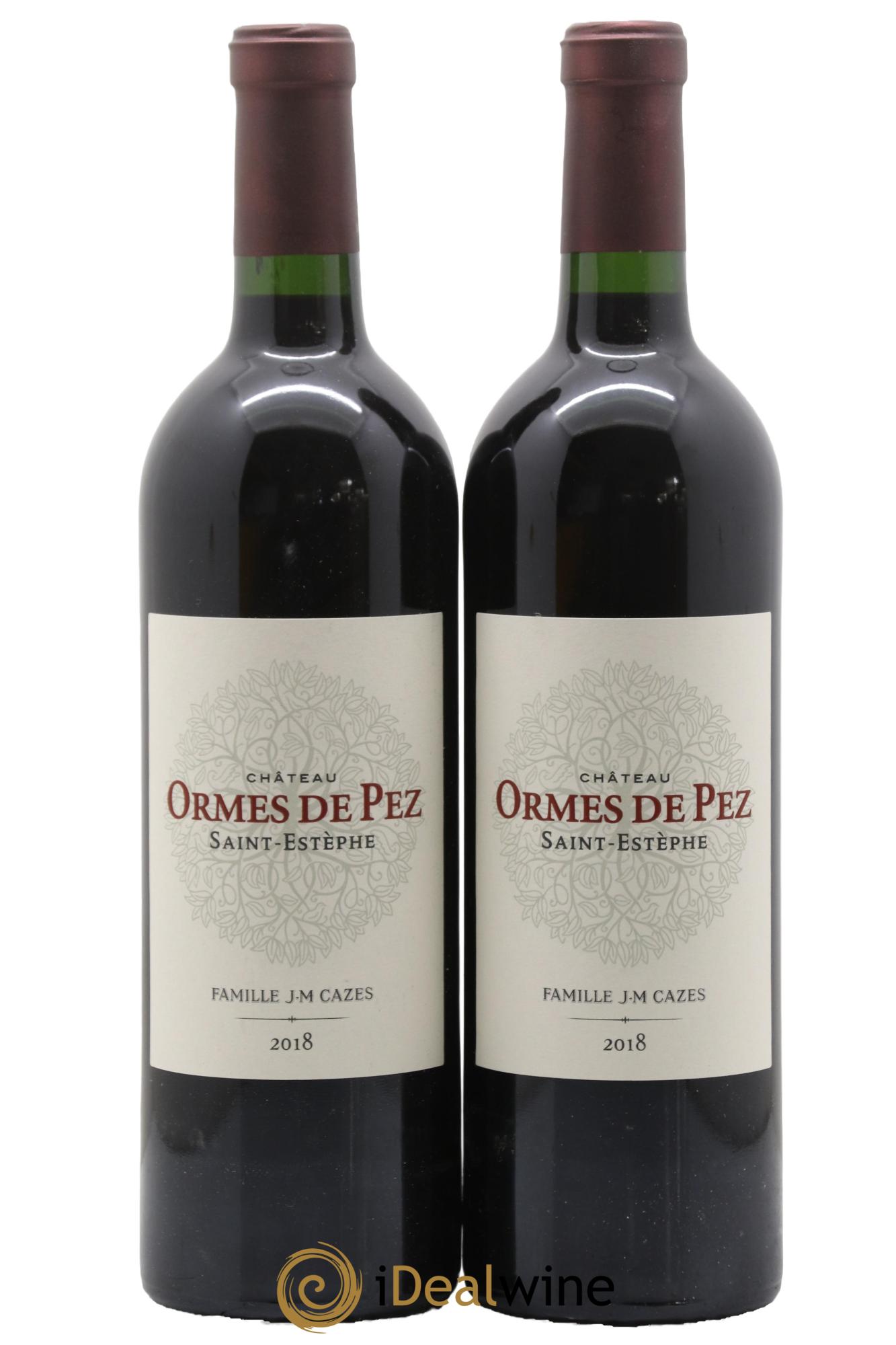 Château les Ormes de Pez 2018 - Lot de 2 bouteilles - 0