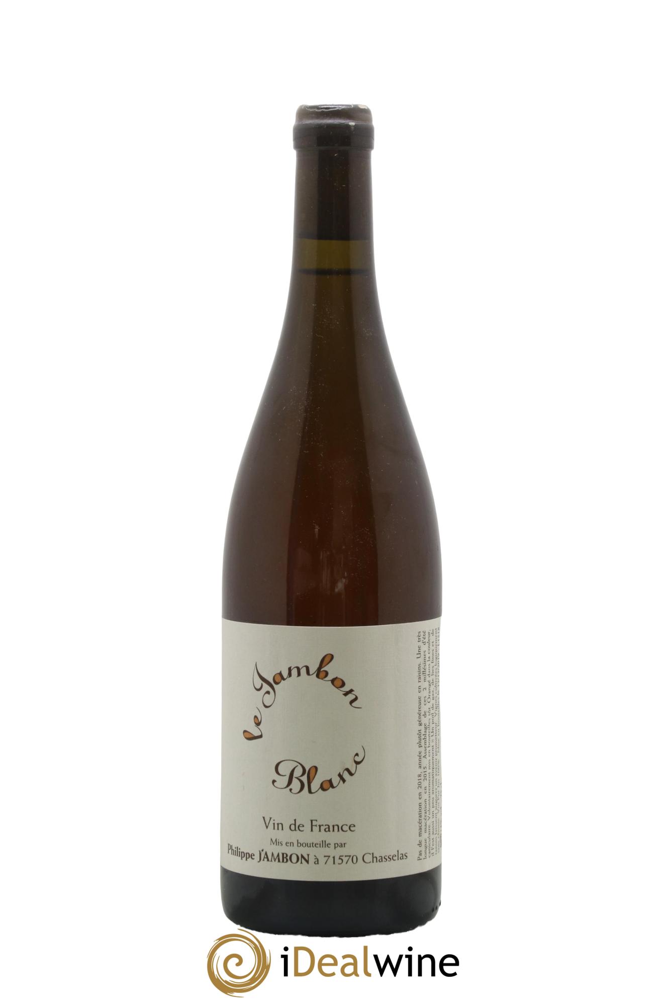 Vin de France Le Jambon Blanc Philippe Jambon - Lot de 1 bouteille - 0