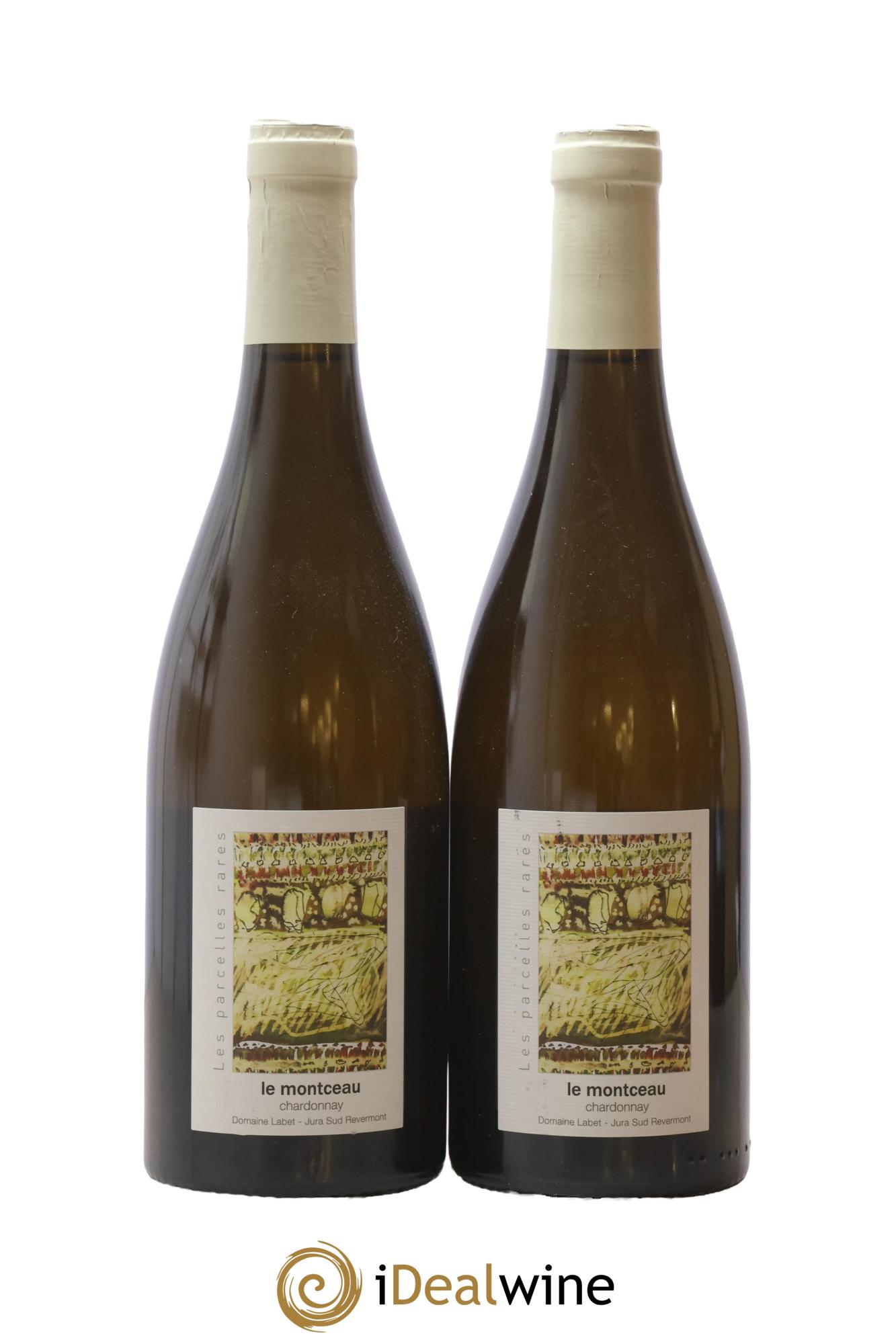 Côtes du Jura Chardonnay Le Montceau Romain - Julien - Charline Labet 2018 - Lotto di 2 bottiglie - 0