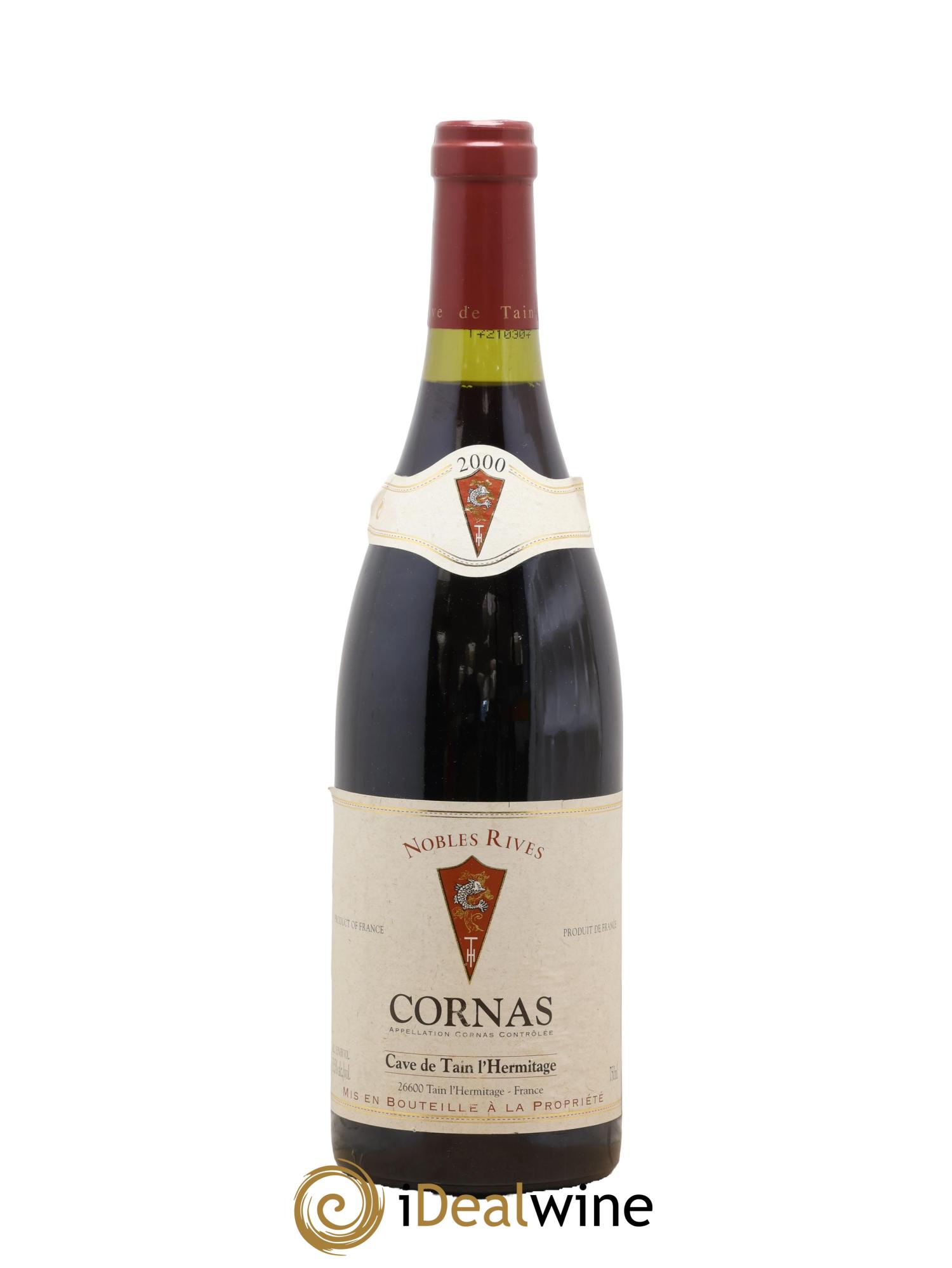 Cornas Nobles Rives Cave de Tain l'Hermitage 2000 - Lot de 1 bouteille - 0