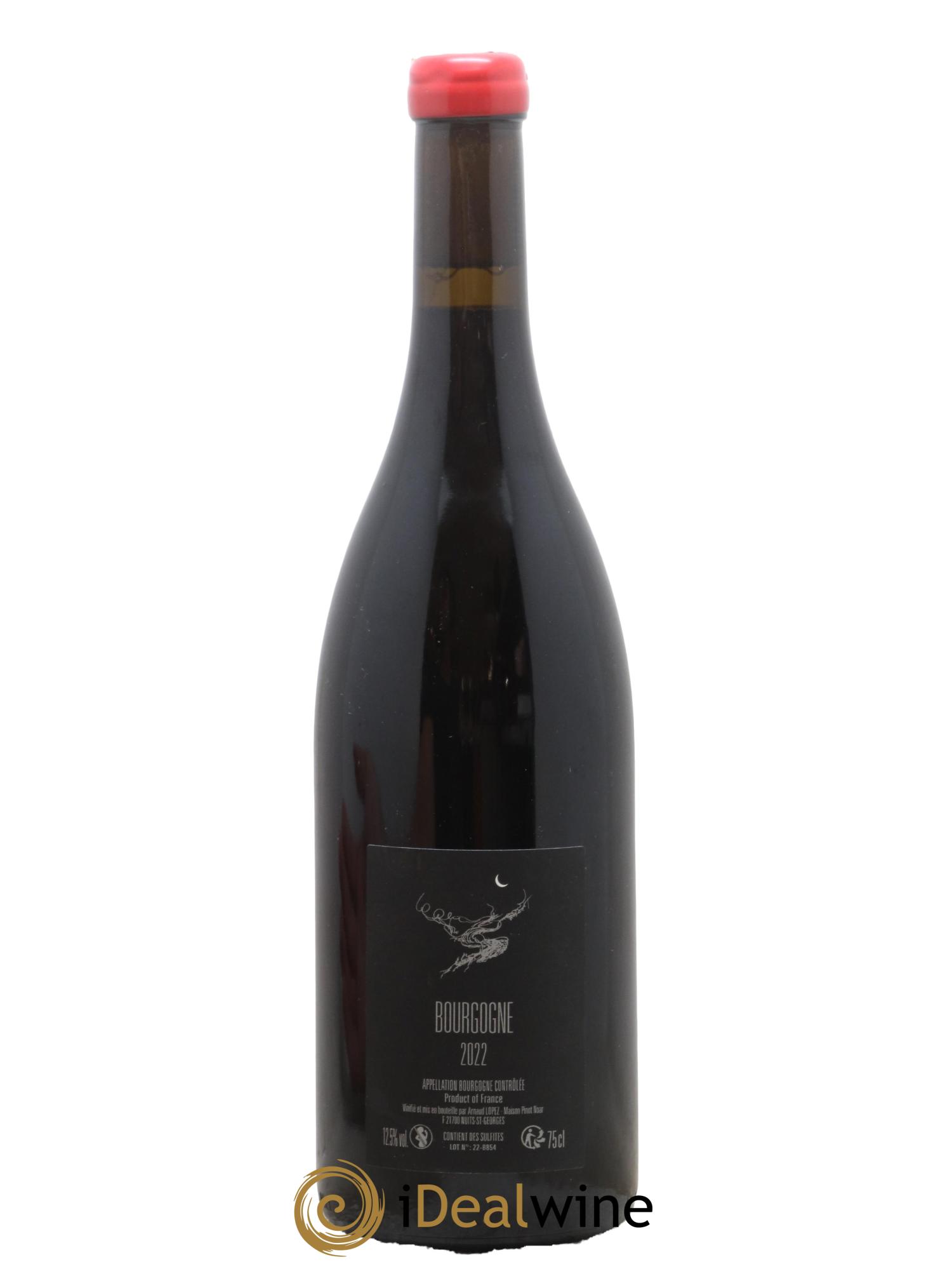 Bourgogne Orpheo Arnaud Lopez 2022 - Lot de 1 bouteille - 1