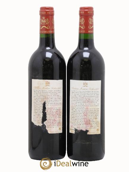 Château Mouton Rothschild 1er Grand Cru Classé 1999 - Lot de 2 bouteilles - 1