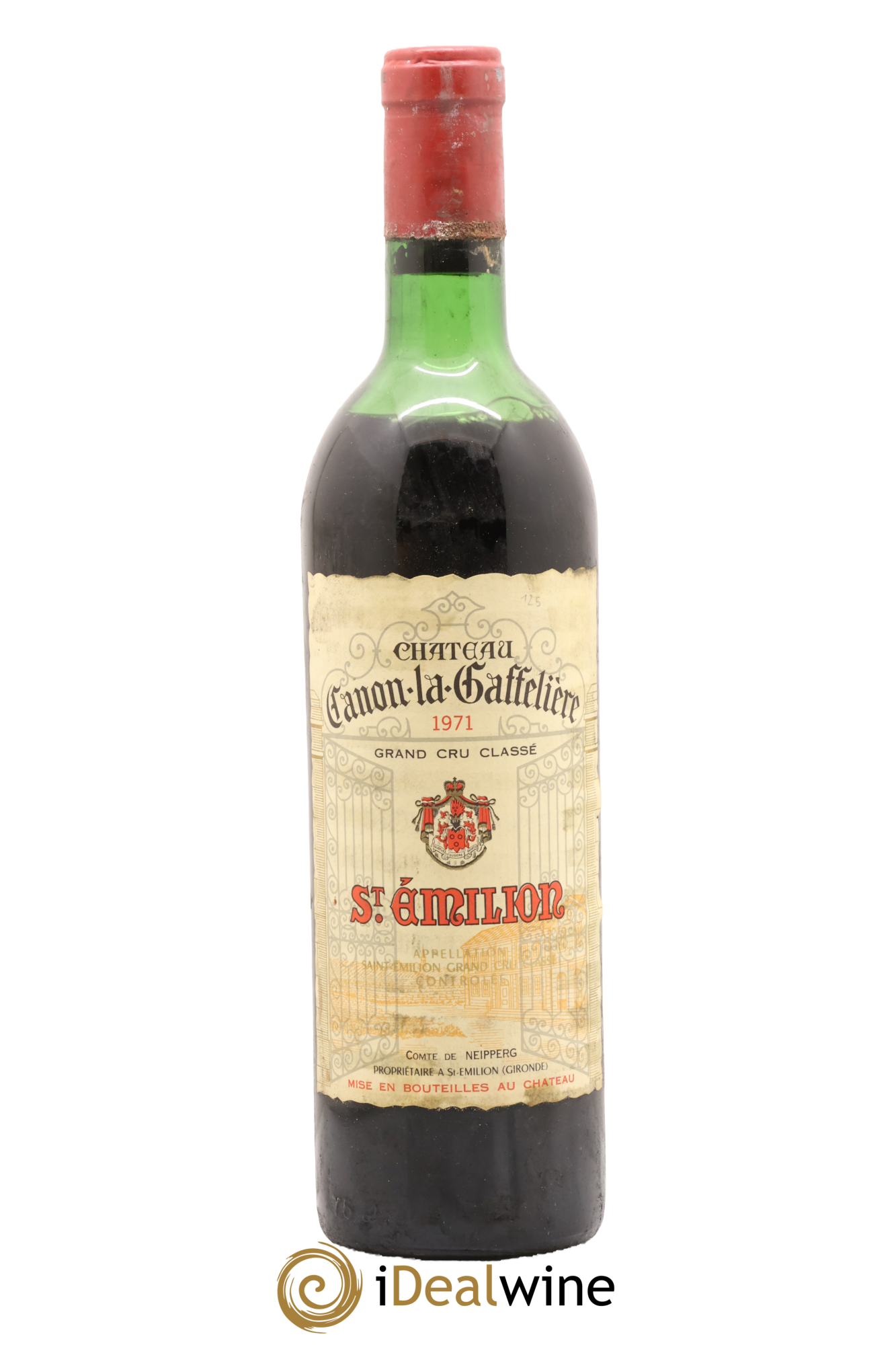 Château Canon la Gaffelière 1er Grand Cru Classé B 1971 - Posten von 1 Flasche - 0