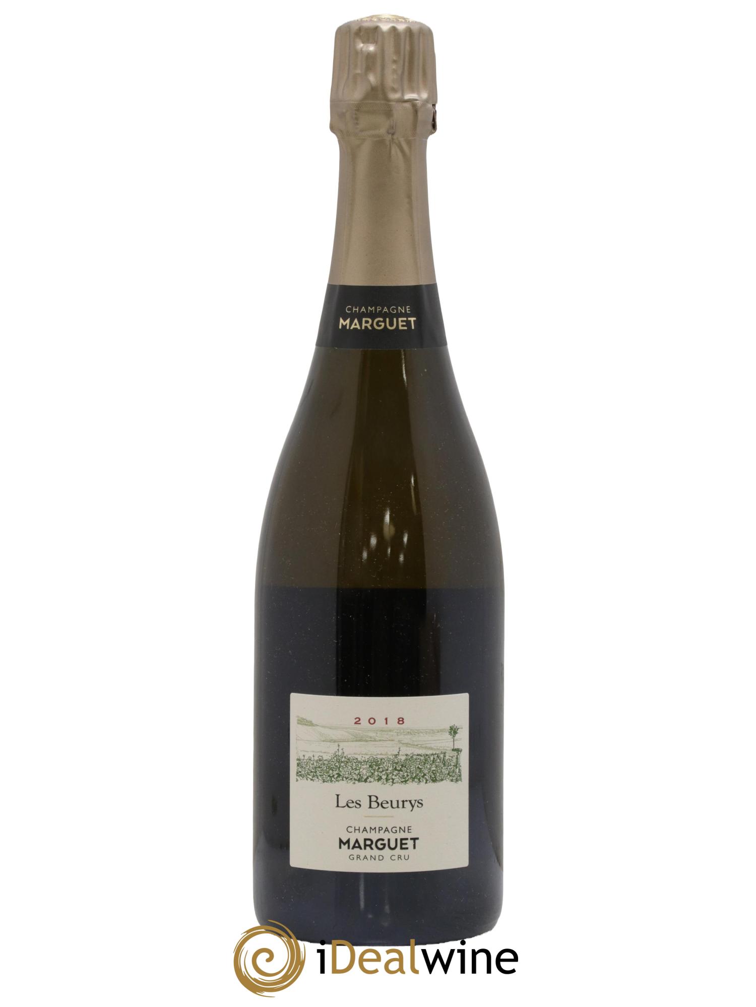 Les Beurys Zéro Dosage Marguet 2018 - Lot de 1 bouteille - 0