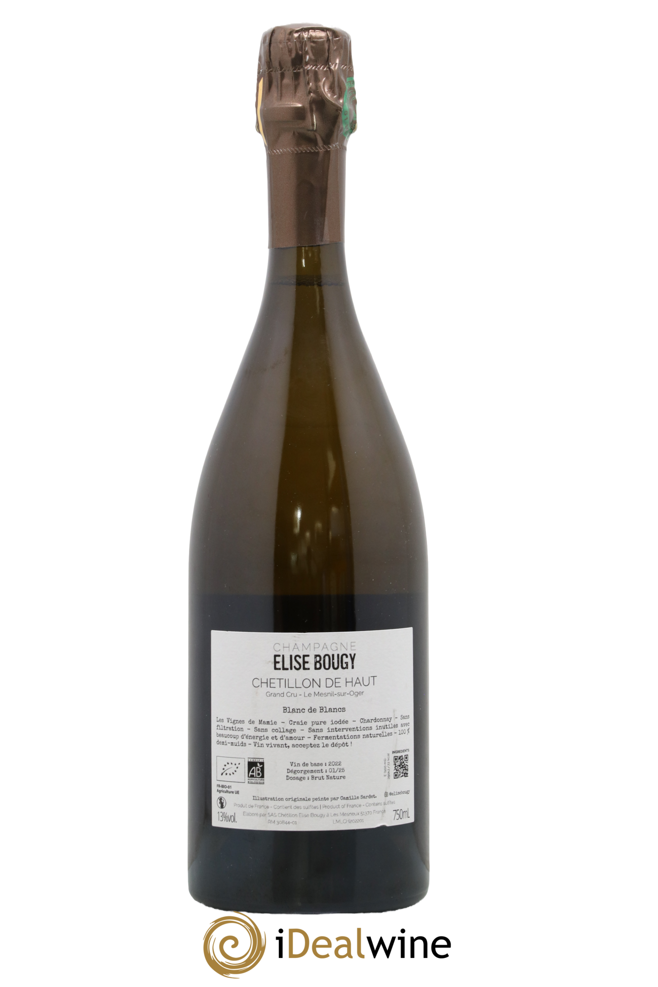 Chétillon de Haut Le Mesnil sur Oger Elise Bougy - Lotto di 1 bottiglia - 1