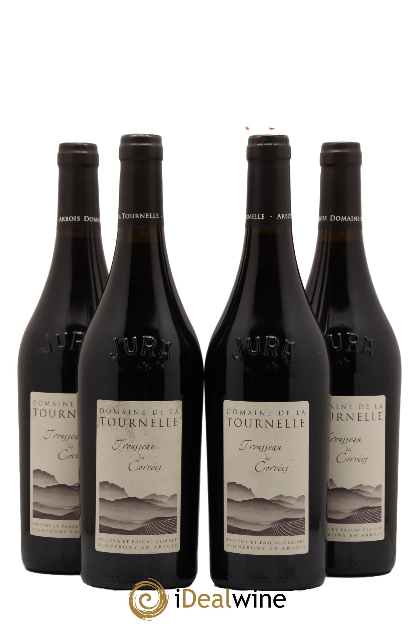 Arbois Trousseau des Corvées Domaine de la Tournelle 2019 - Lot de 4 bouteilles - 0