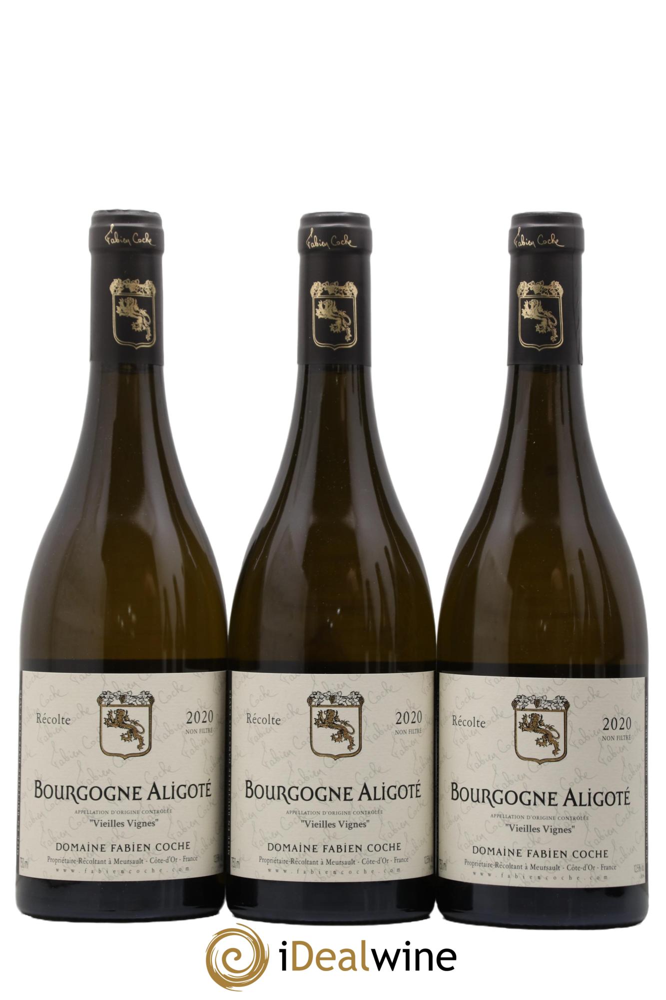 Bourgogne Aligoté Vieilles Vignes Domaine Fabien Coche 2020 - Lot de 6 bouteilles - 2