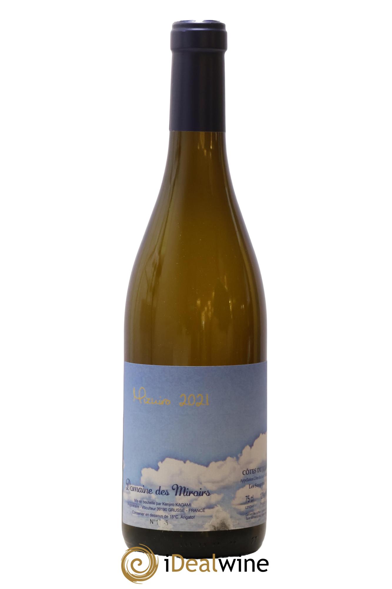 Vin de France Mizuiro Les Saugettes Kenjiro Kagami - Domaine des Miroirs 2021 - Lot de 1 bouteille - 0