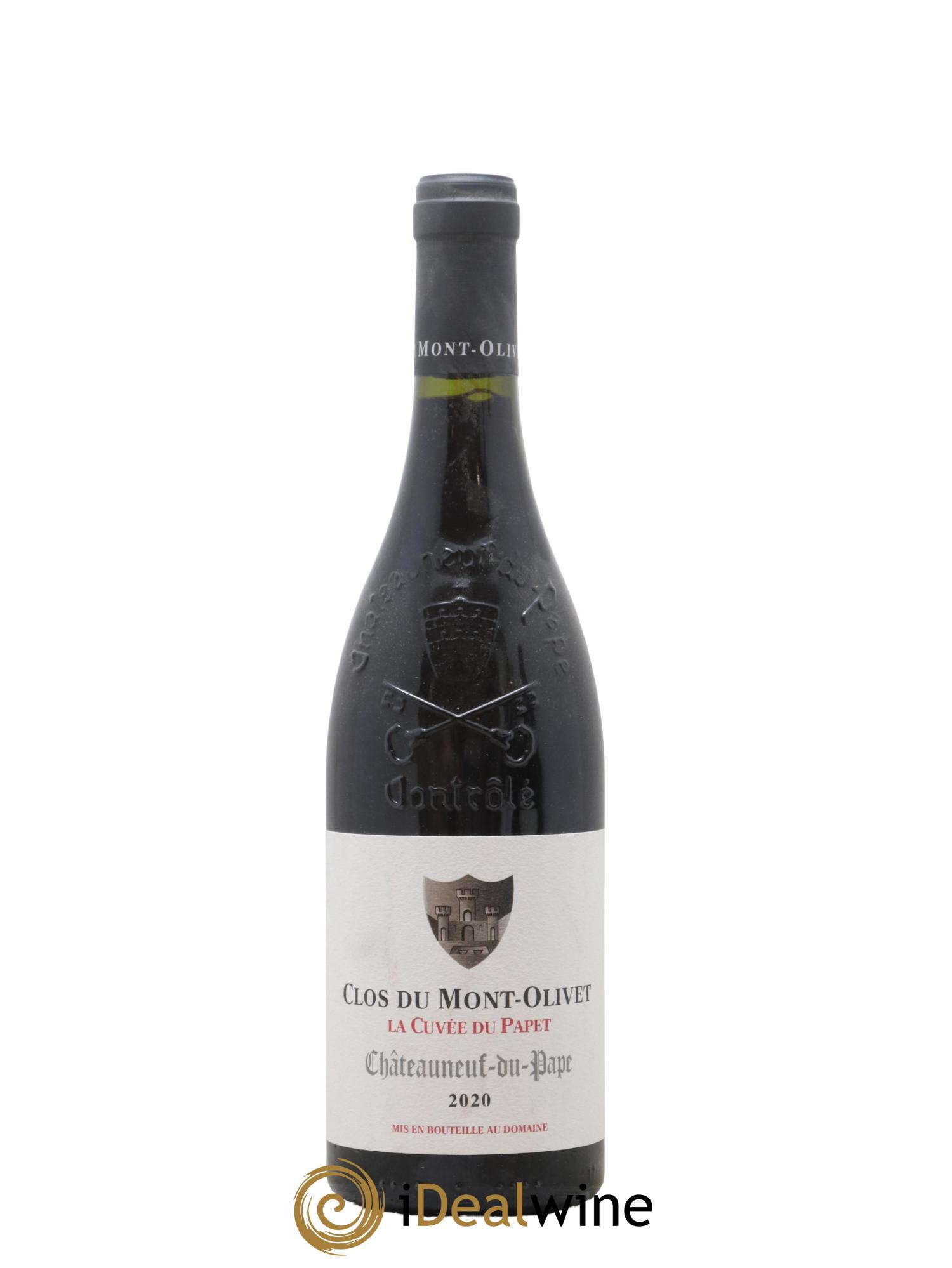 Châteauneuf-du-Pape Cuvée du Papet Clos du Mont-Olivet 2020 - Lot de 1 bouteille - 0