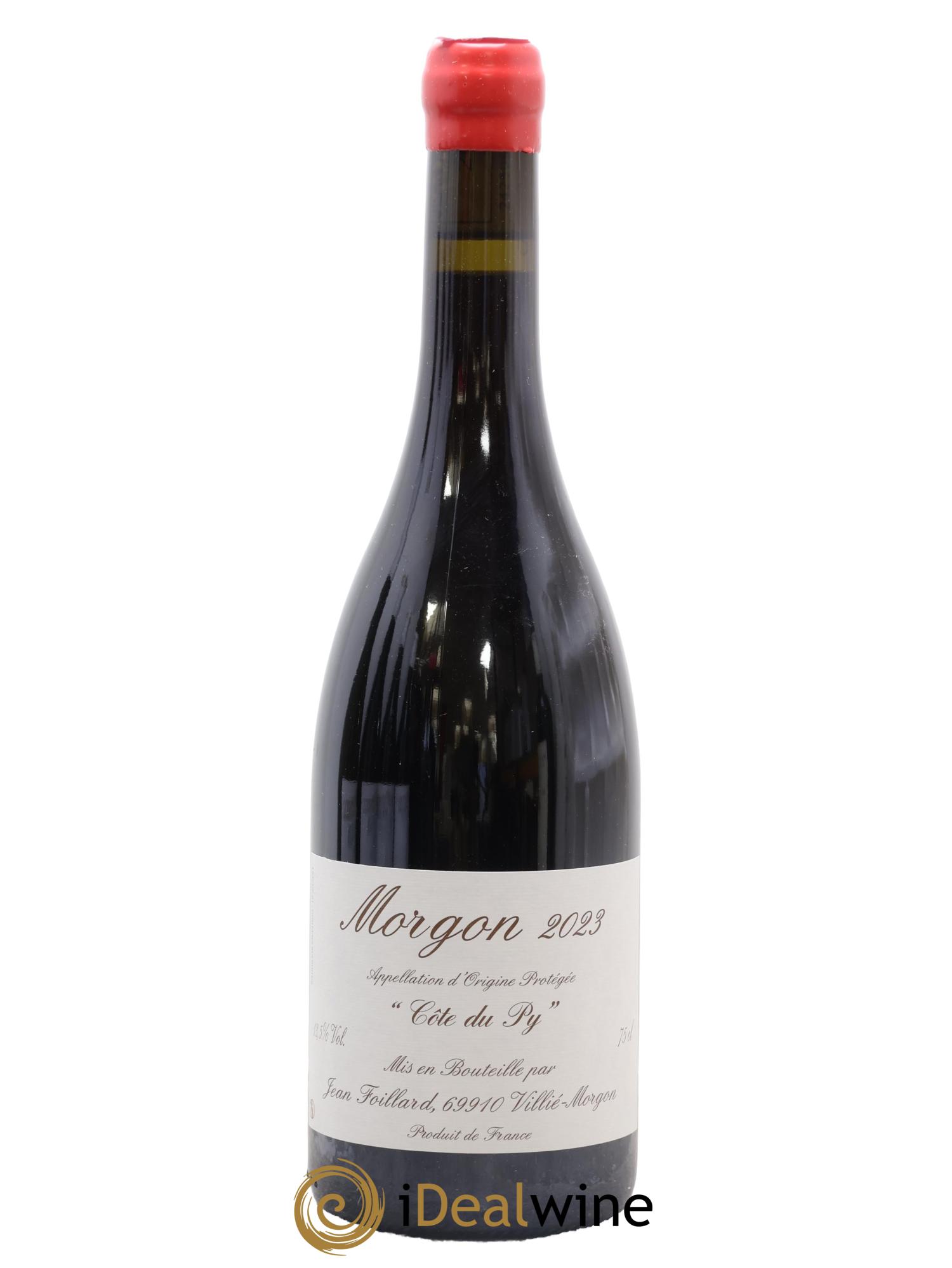 Morgon Côte du Py Jean Foillard 2023 - Posten von 1 Flasche - 0