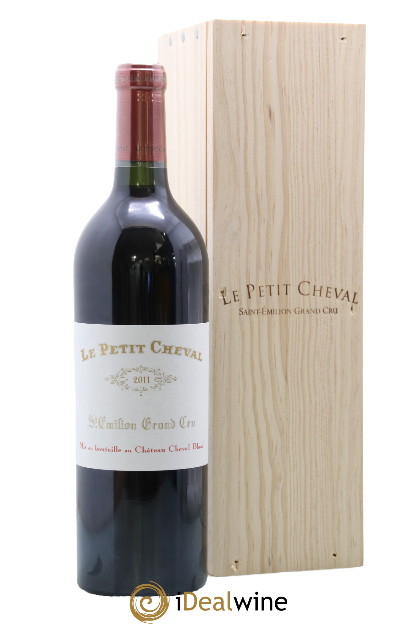 Le Petit Cheval Second Vin 2011 - Lot of 1 bottle - 0