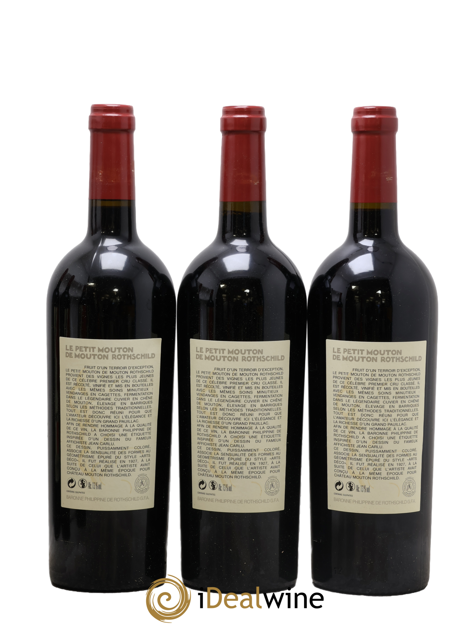 Petit Mouton Second Vin  2005 - Lot of 6 bottles - 4