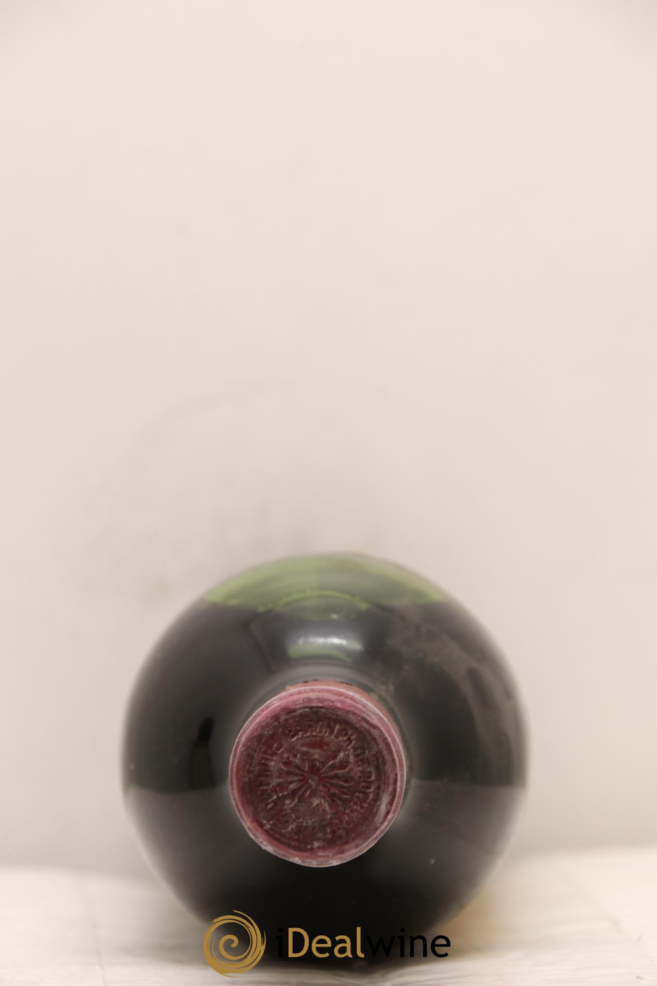 Château Mouton Rothschild 1er Grand Cru Classé 1977 - Lot de 1 bouteille - 1
