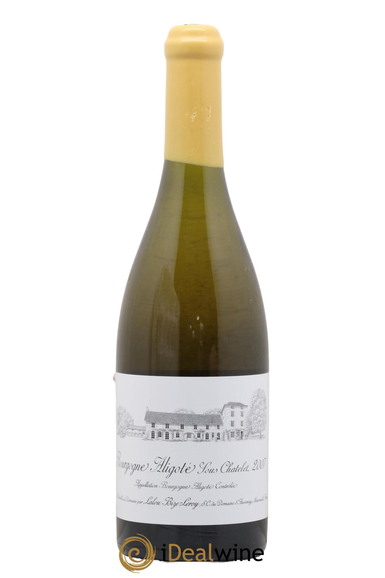 Bourgogne Aligoté Sous Chatelet d'Auvenay (Domaine) 2007 - Lot of 1 bottle - 0