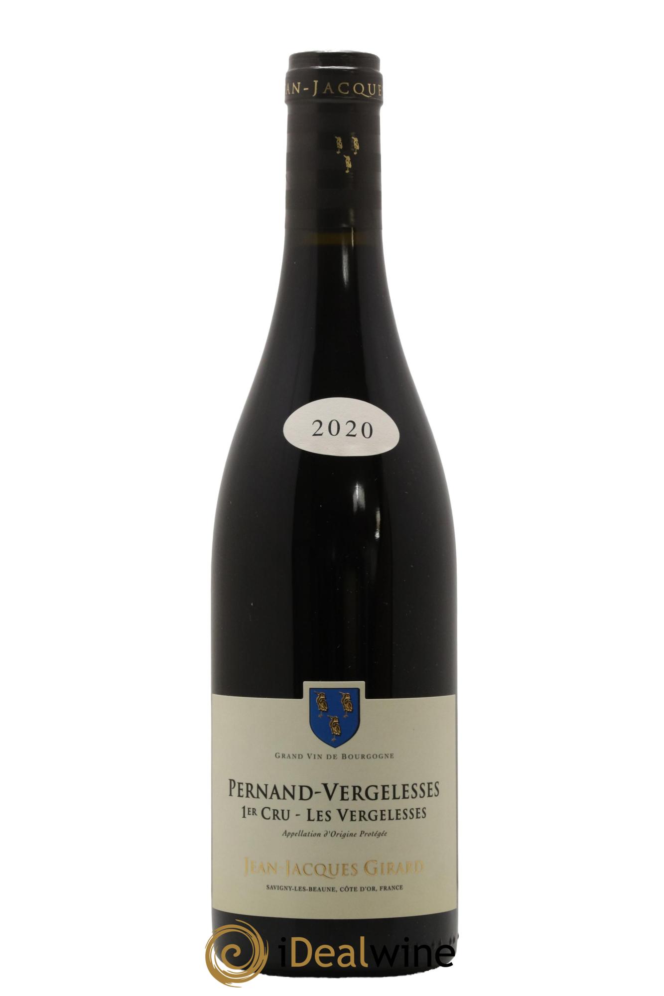 Pernand-Vergelesses 1er Cru Les Vergelesses Jean-Jacques Girard 2020 - Lot de 1 bouteille - 0