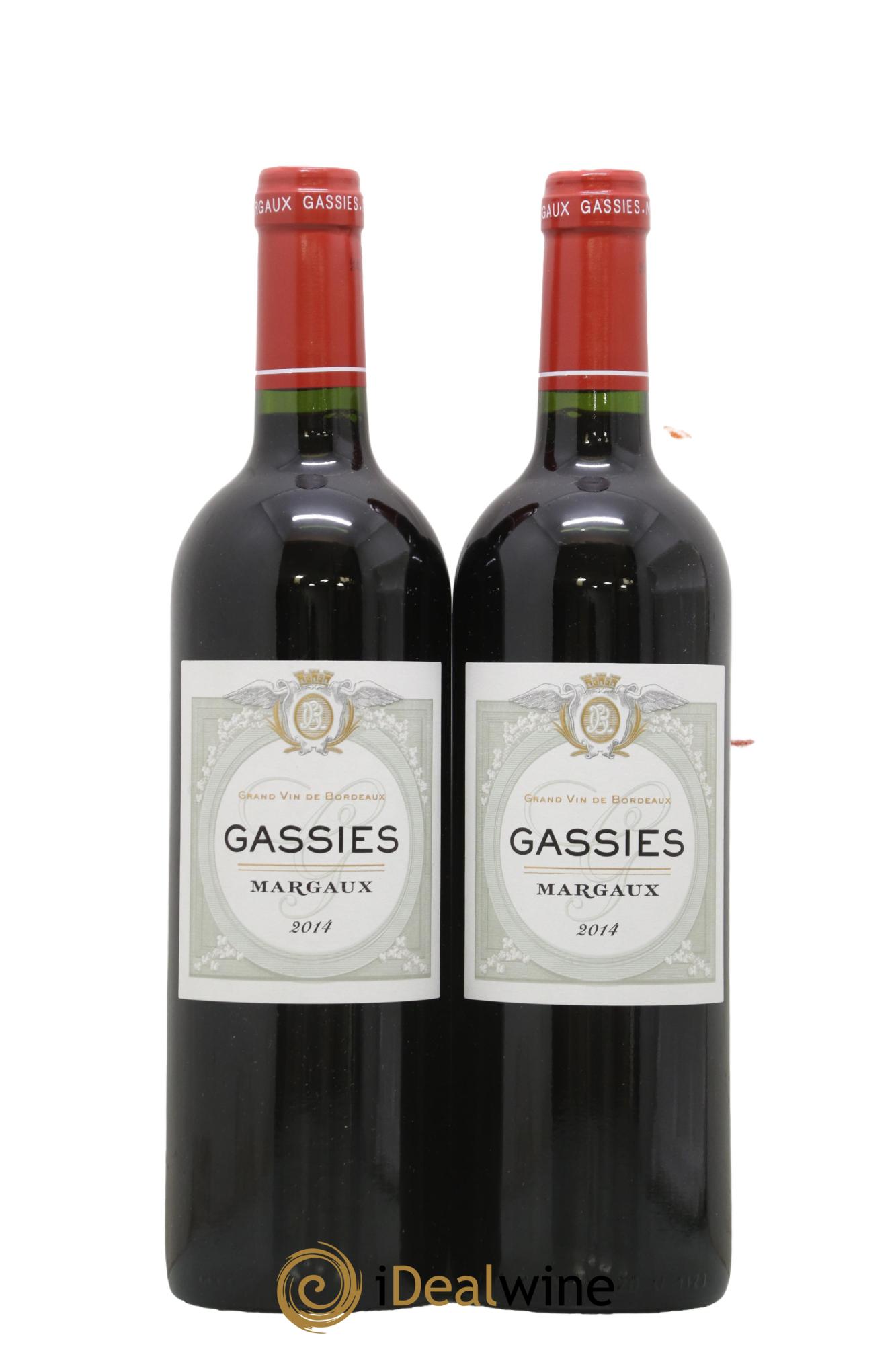 Margaux Gassies 2014 - Lot de 2 bouteilles - 0