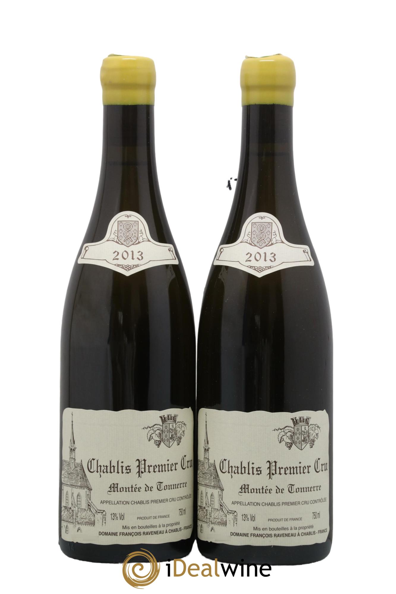 Chablis 1er Cru Montée de Tonnerre Raveneau (Domaine) 2013 - Lotto di 2 bottiglie - 0