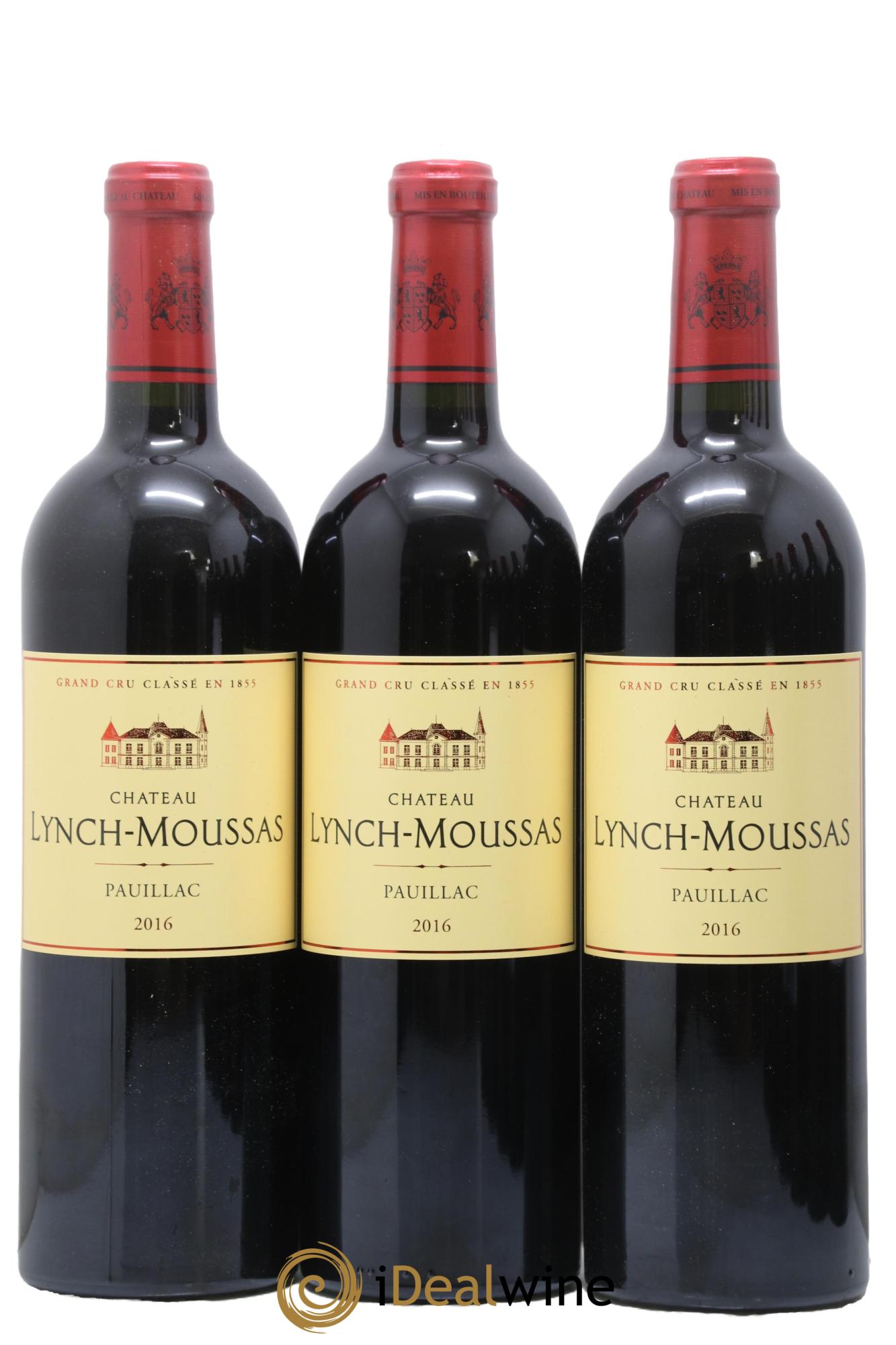 Château Lynch Moussas 5ème Grand Cru Classé 2016 - Lotto di 6 bottiglie - 2